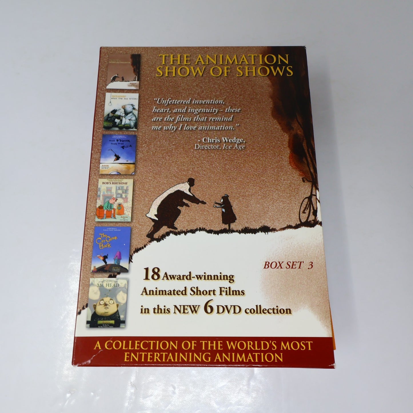 The Animation Show of Shows Box Set 1-2-3 DVD Filmporium 54 Animated Short Films
