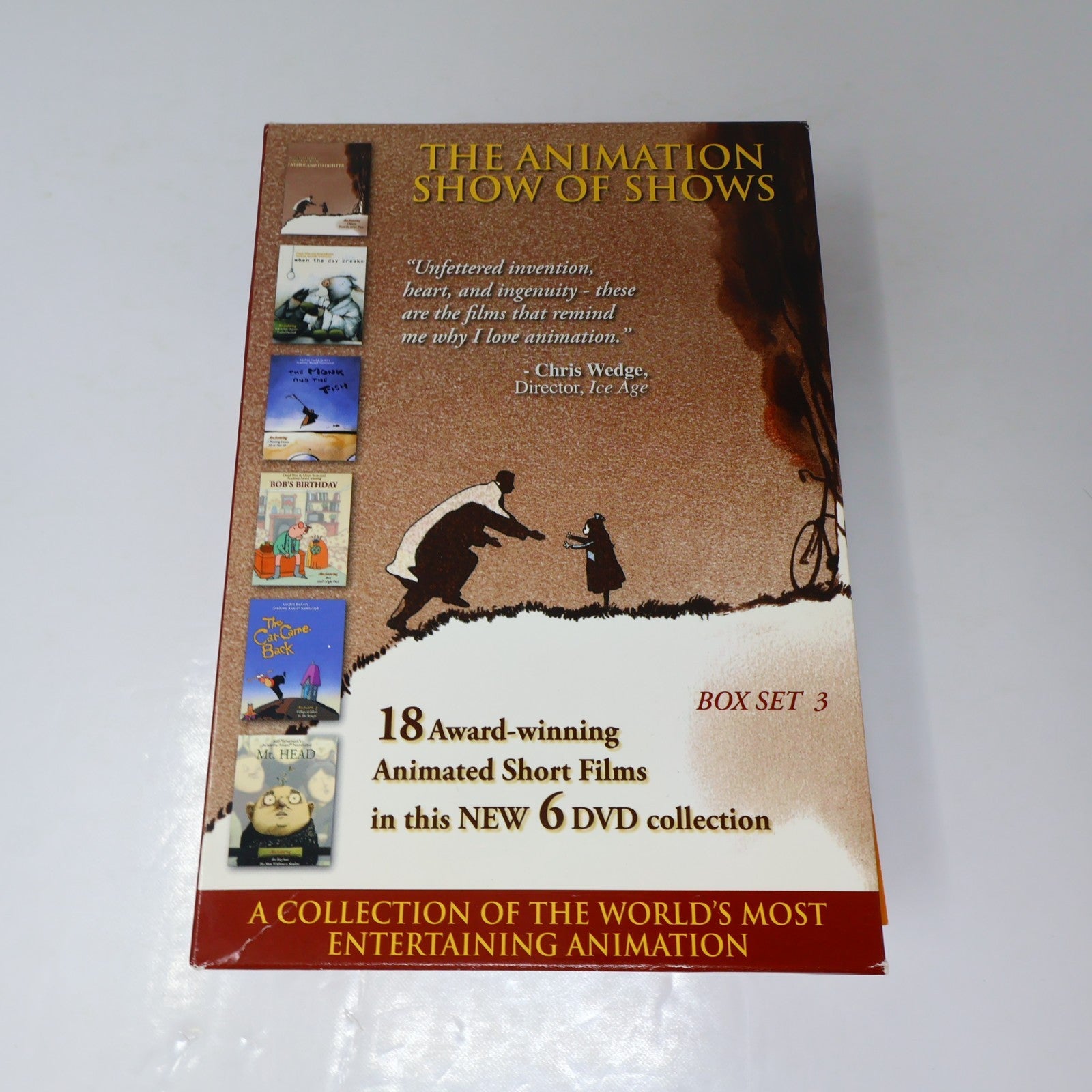 The Animation Show of Shows Box Set 1-2-3 DVD Filmporium 54 Animated Short Films