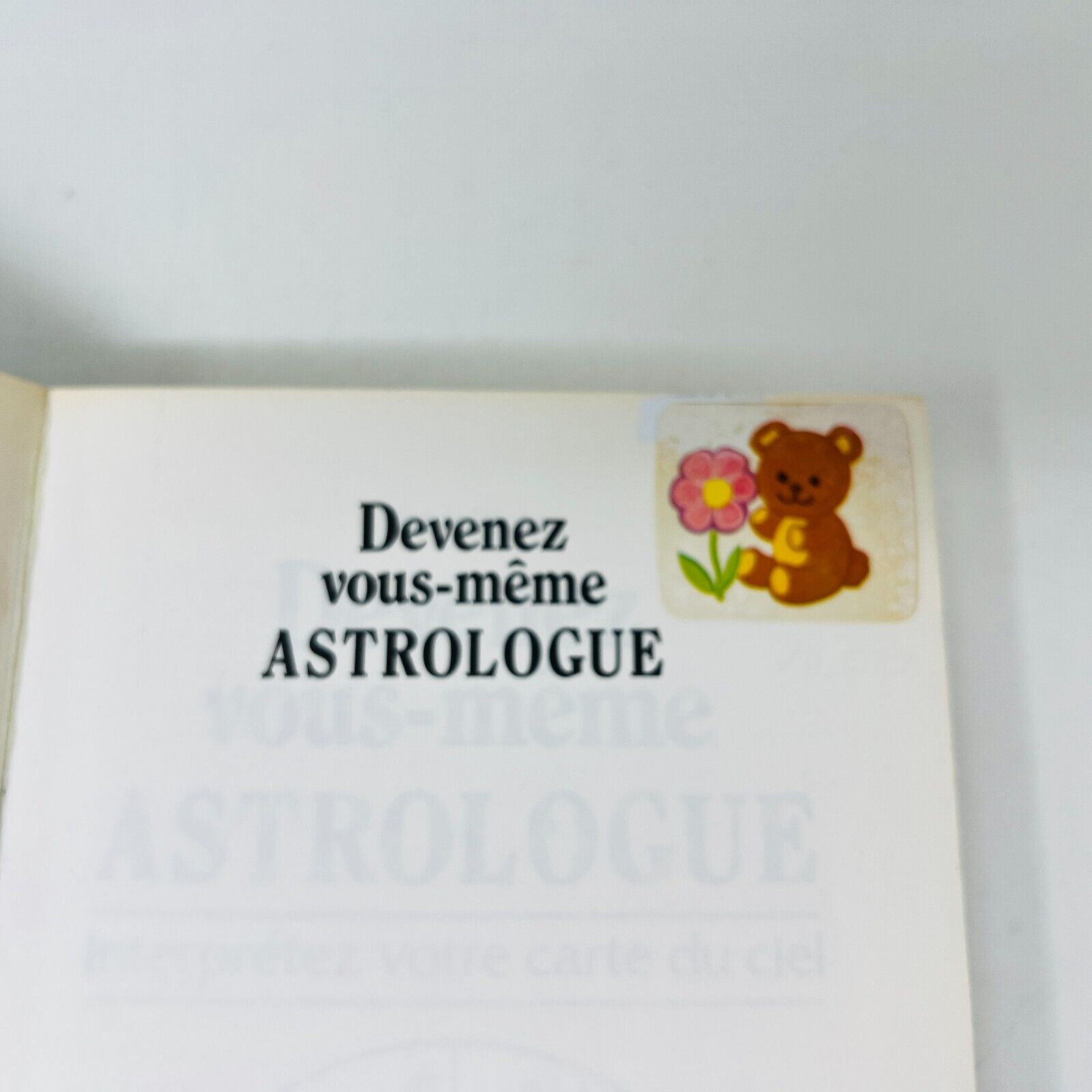 1985 Devenez vous même Astrologue Interprétez votre Carte du Ciel Pierre Pépin