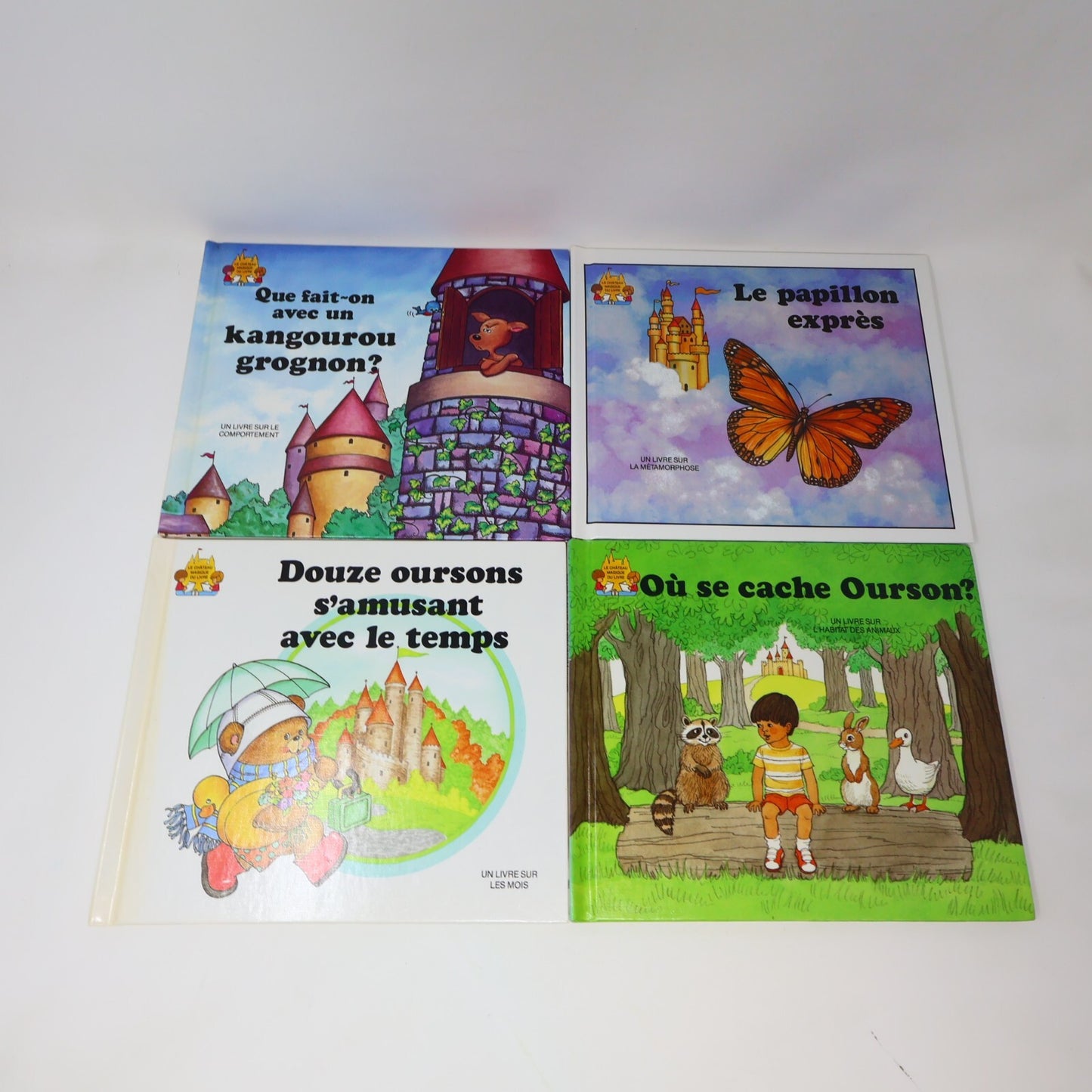 Le Château Magique du Livre Lot 26 Livres Jane Belk Moncure Français Grolier HC