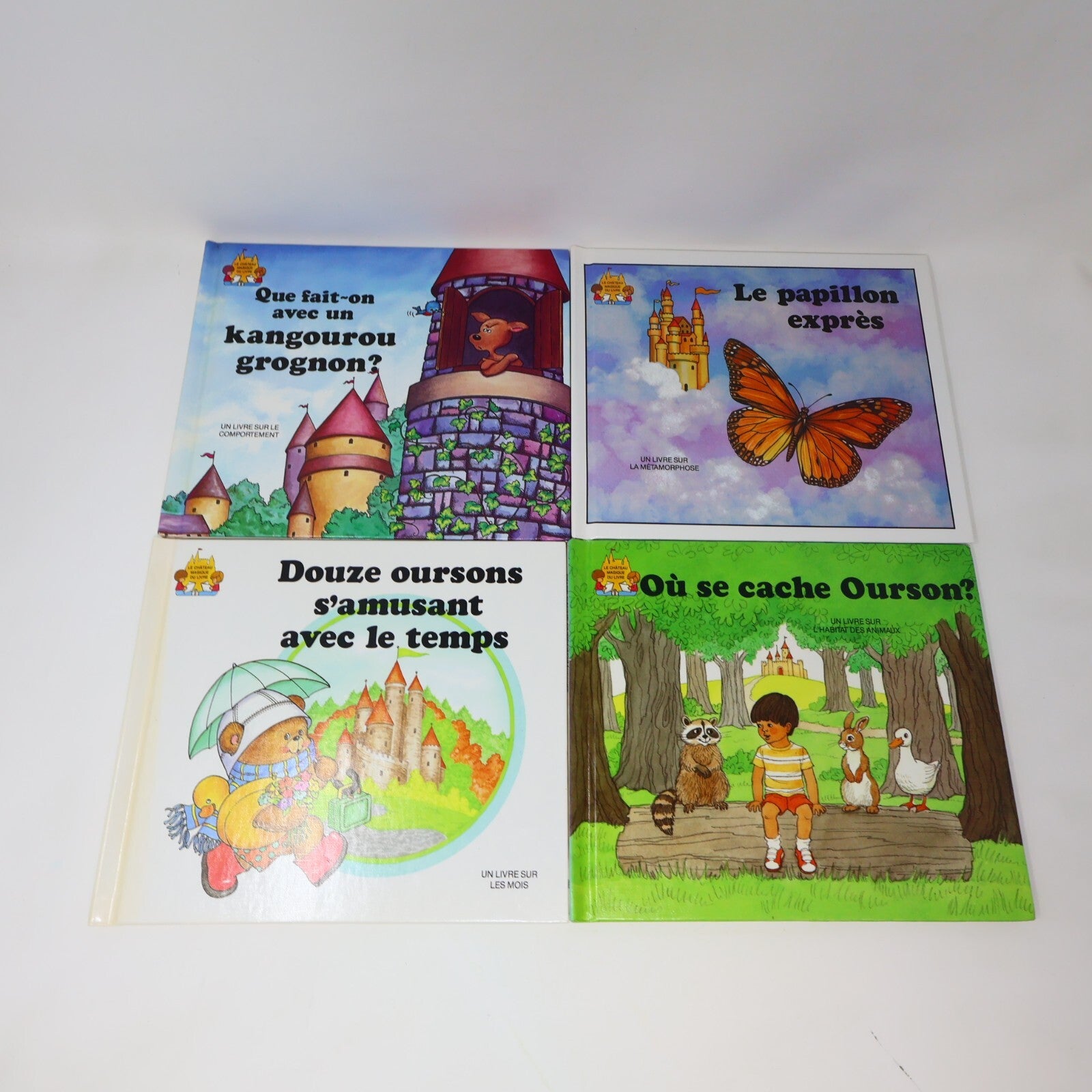 Le Château Magique du Livre Lot 26 Livres Jane Belk Moncure Français Grolier HC