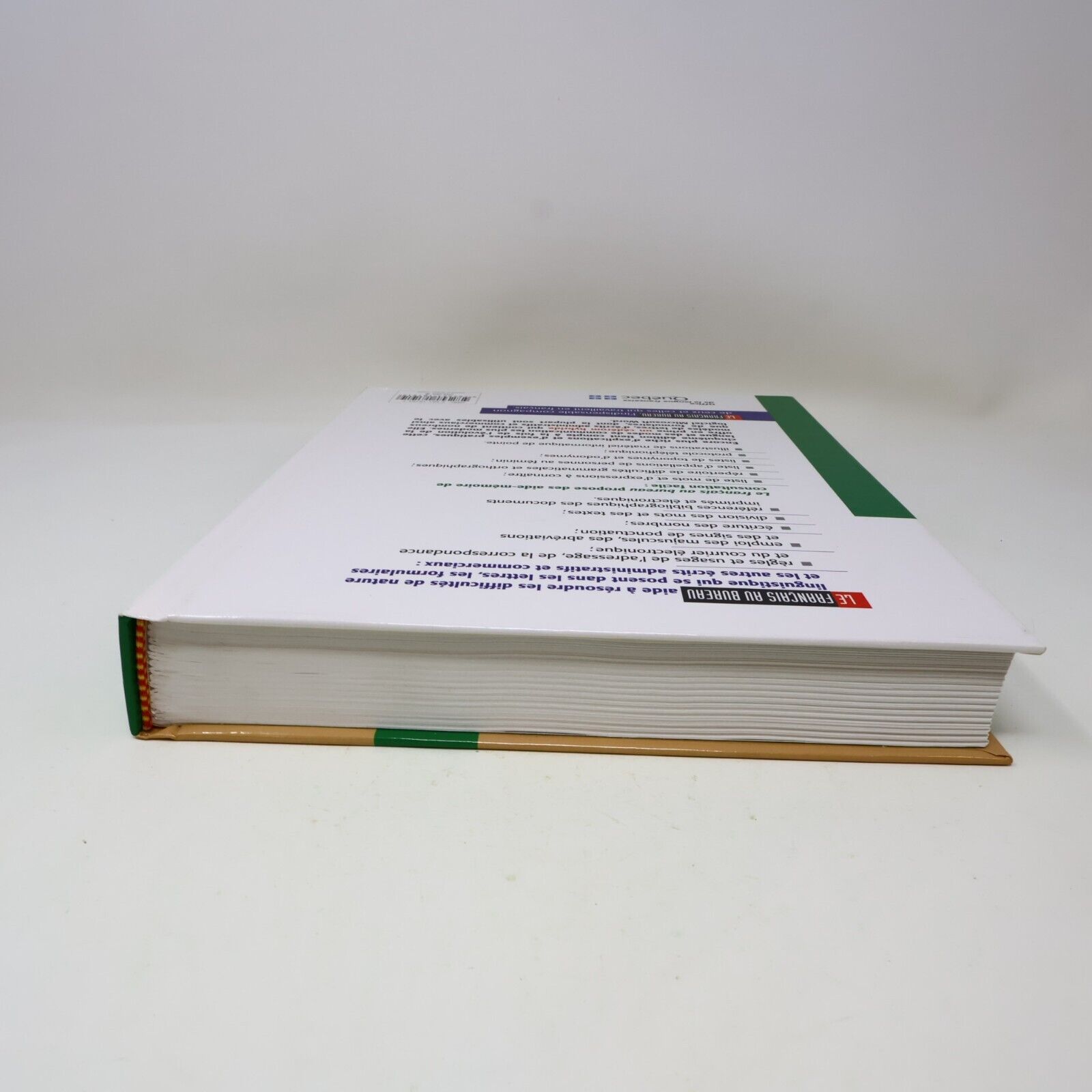 2000 Le Français au Bureau Office de la Langue Française Écrire Rédiger Livre HC