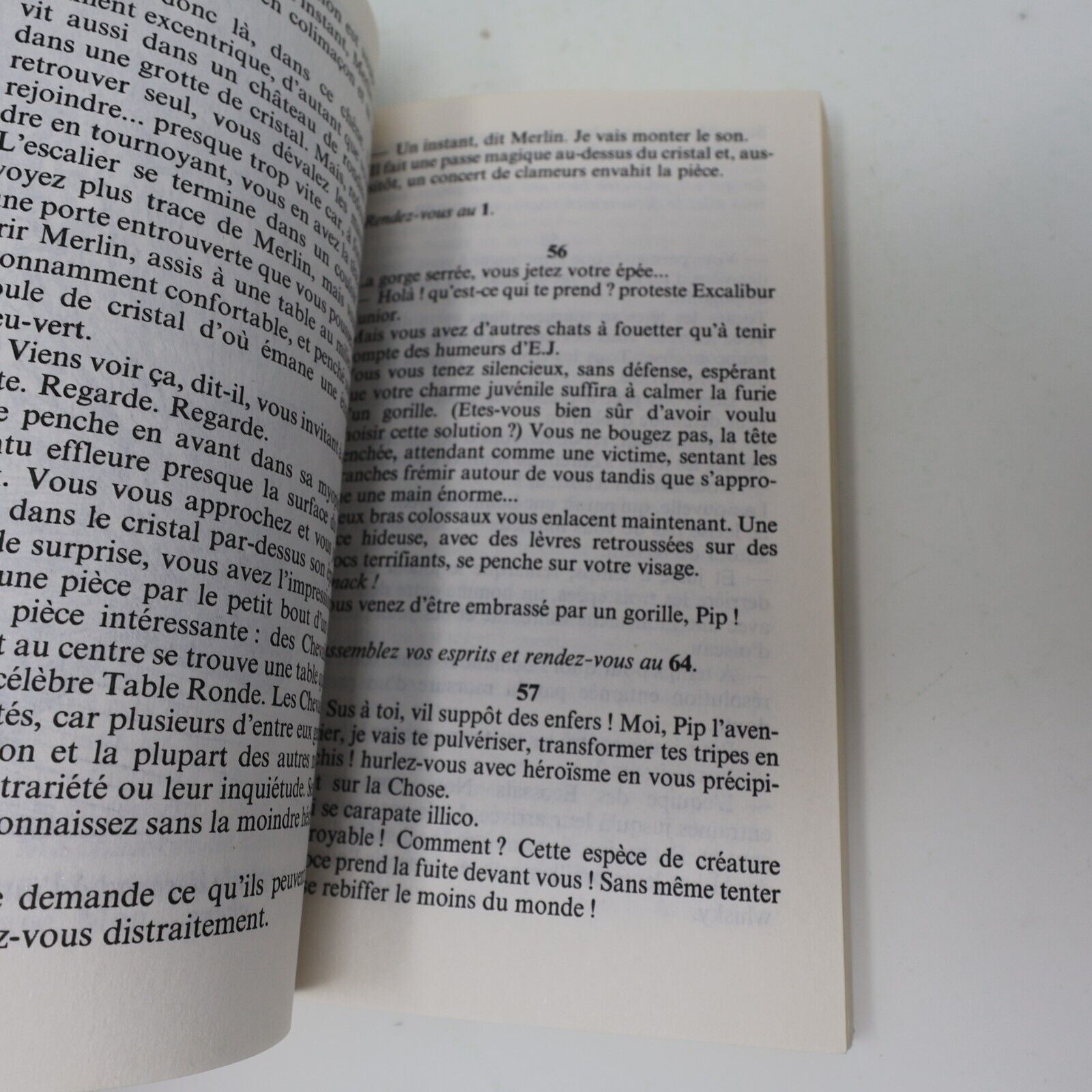 1996 Les Portes de l'Au-Delà La Quête du Graal #3 LDVELH James Herbert Brennan
