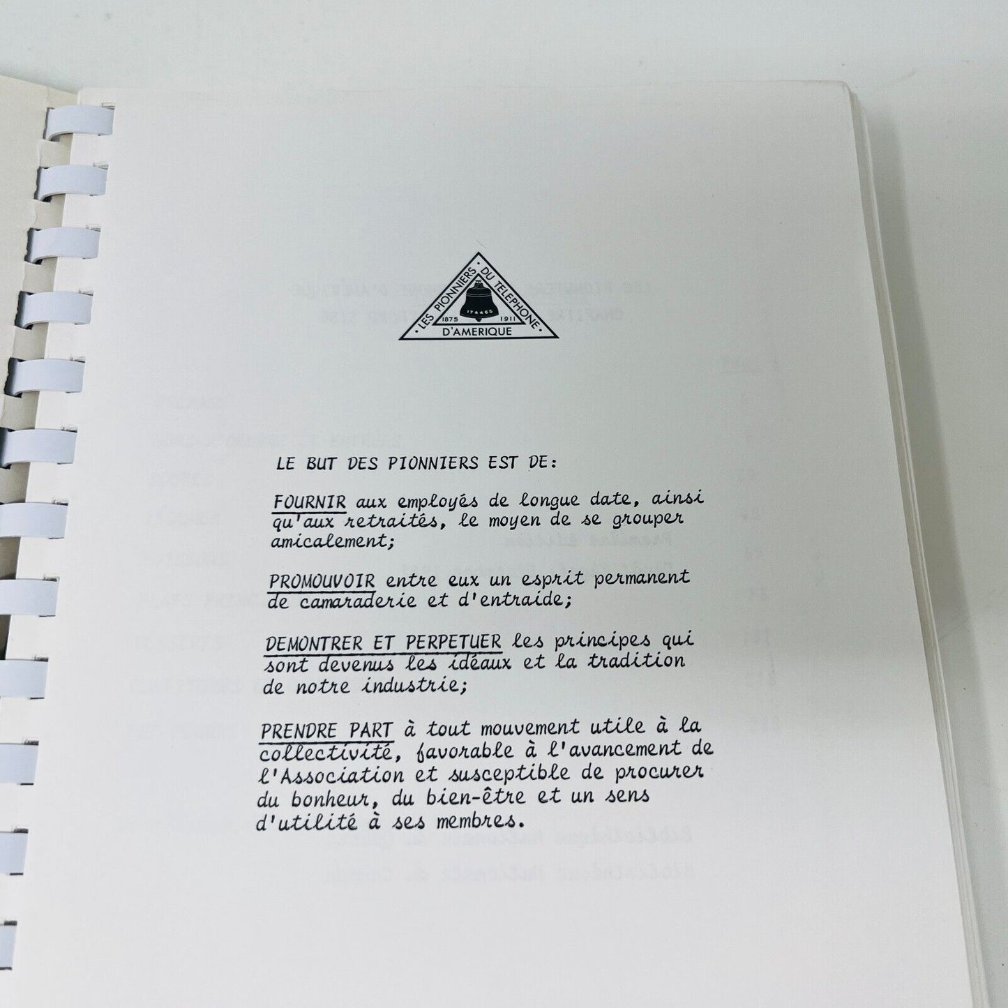 1982 Les Pionniers Vous Suggèrent Livre Recettes Cuisine Téléphone d'Amérique