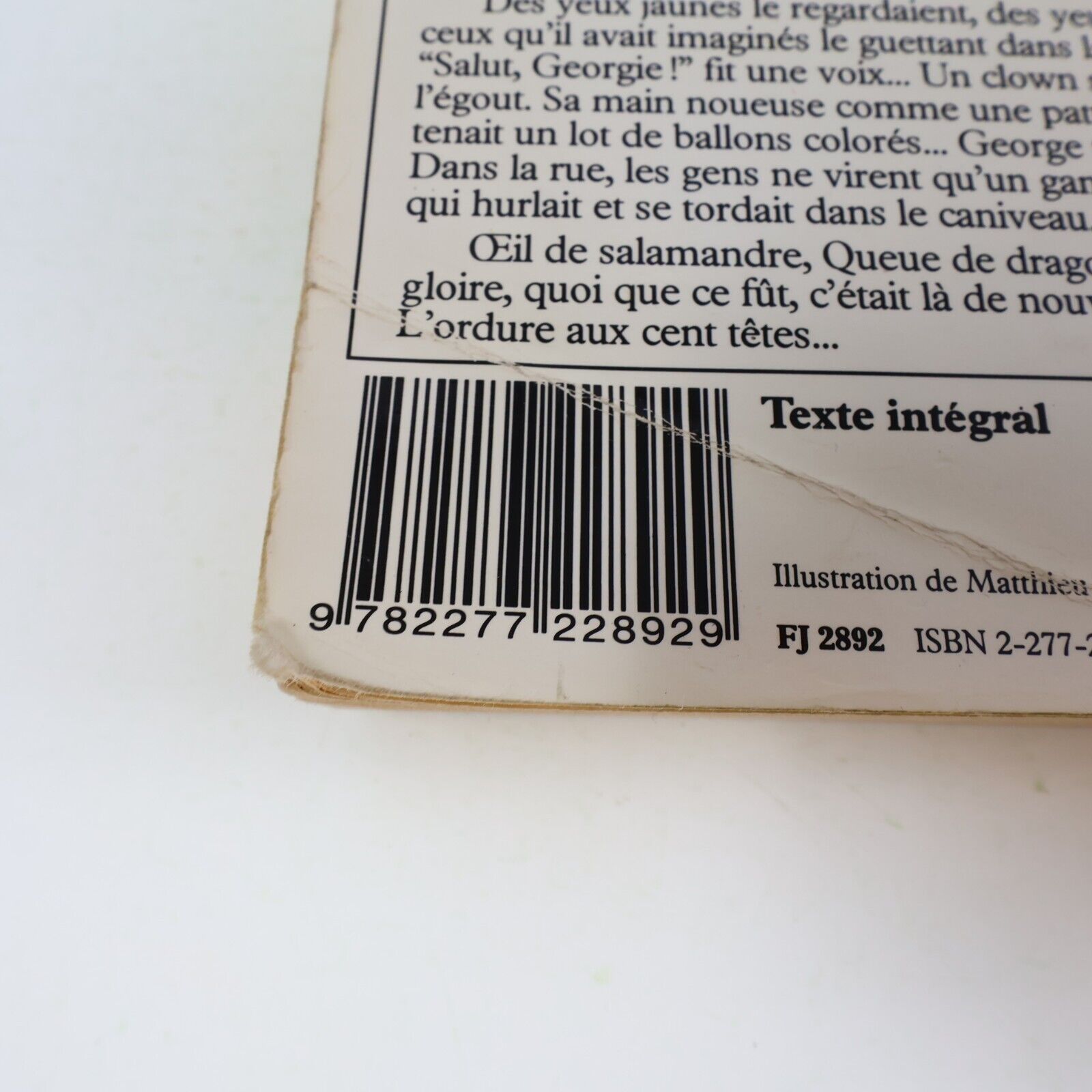Lot 3 Livres Ça #1-3 de Stephen King It J'ai Lu Série Complète Français Vintage