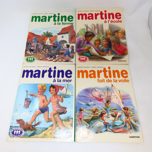Lot 9 Livres Martine Gilbert Delahaye Marcel Marlier Enfants Casterman Français