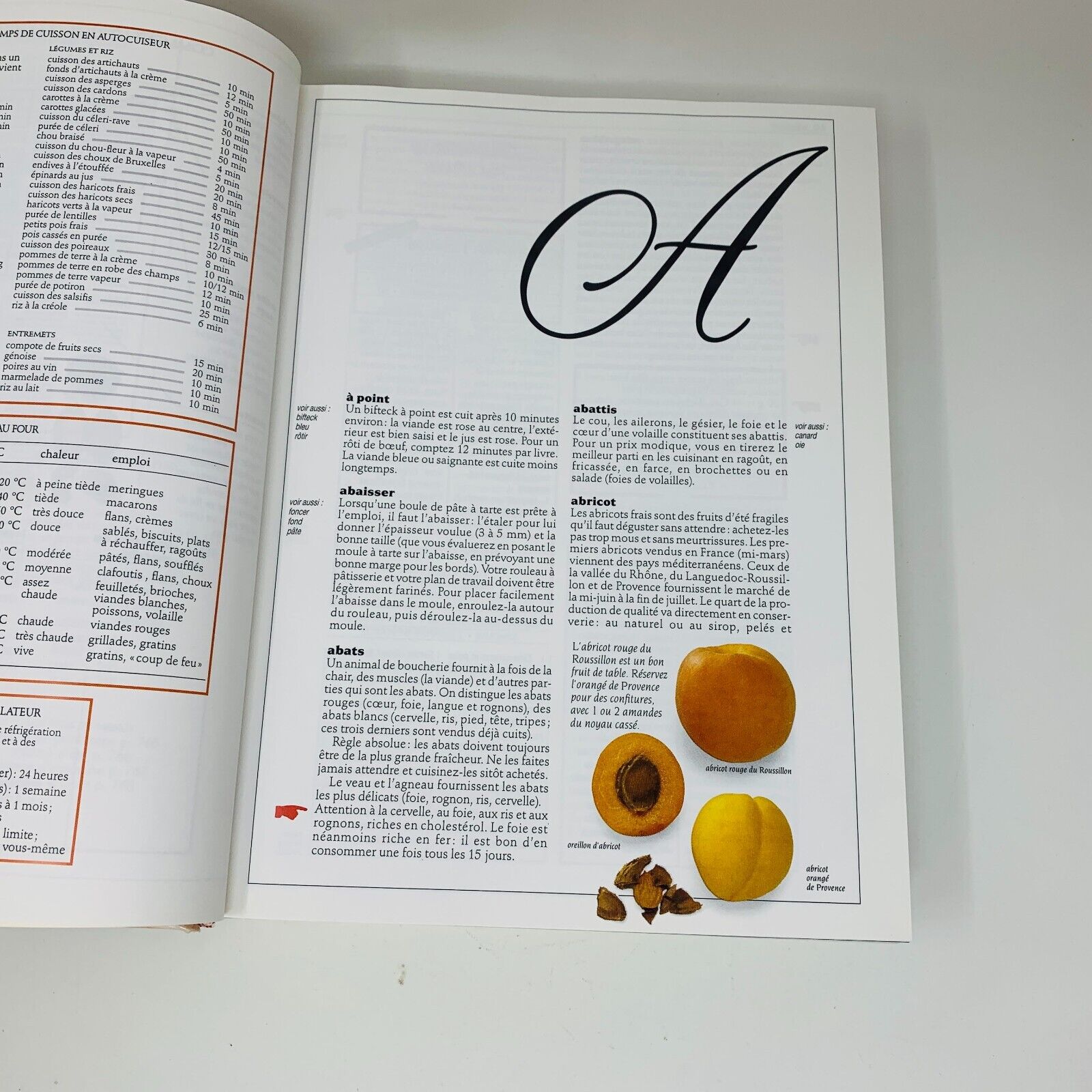 1990 Larousse de la Cuisine 1500 Recettes Livre Laure Flavigny Français Cookbook