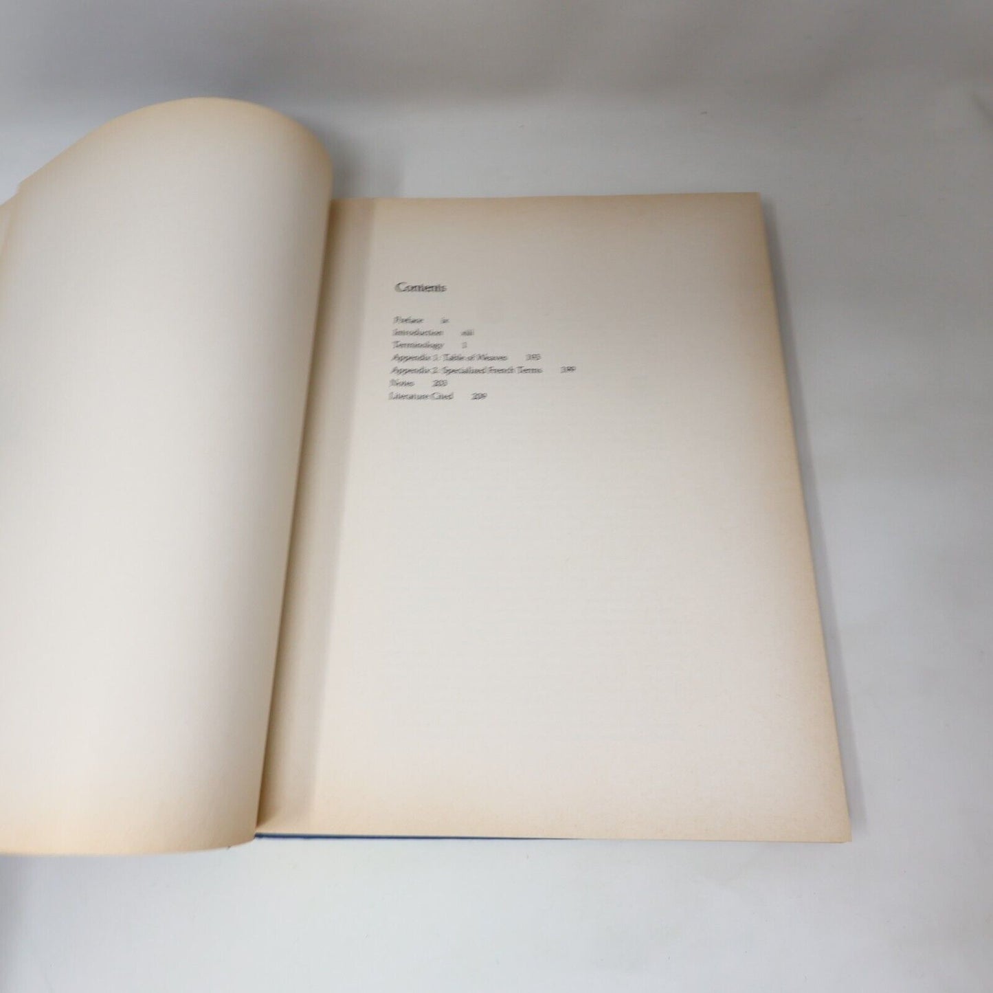 1980 Warp and Weft a Textile Terminology by Dorothy K. Burnham Hardcover HC ROM