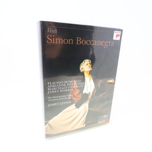 Verdi Simon Boccanegra 2011 DVD NTSC James Levine Placido Domingo James Morris
