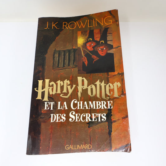 Harry Potter et la Chambre des Secrets J.K. Rowling 2001 PB Grand Format Livre