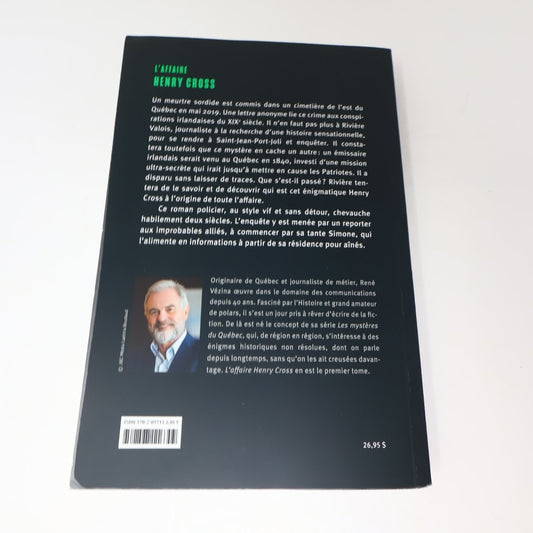 L'Affaire Henry Cross René Vézina 2023 Les Mystères du Québec Druide