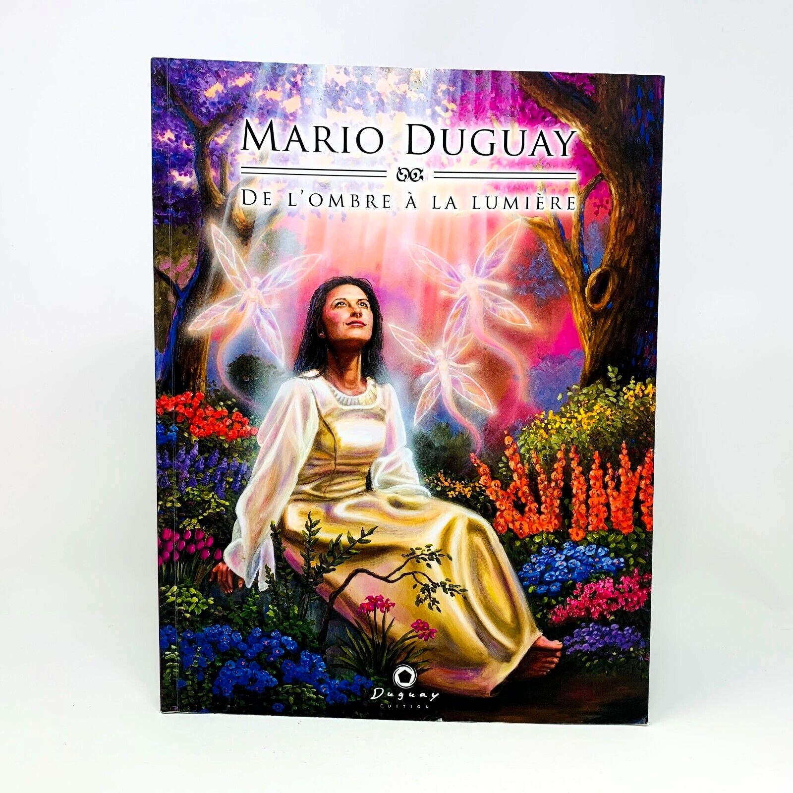 2012 Mario Duguay De l'Ombre à la Lumière Illustrations Peintures Français Livre