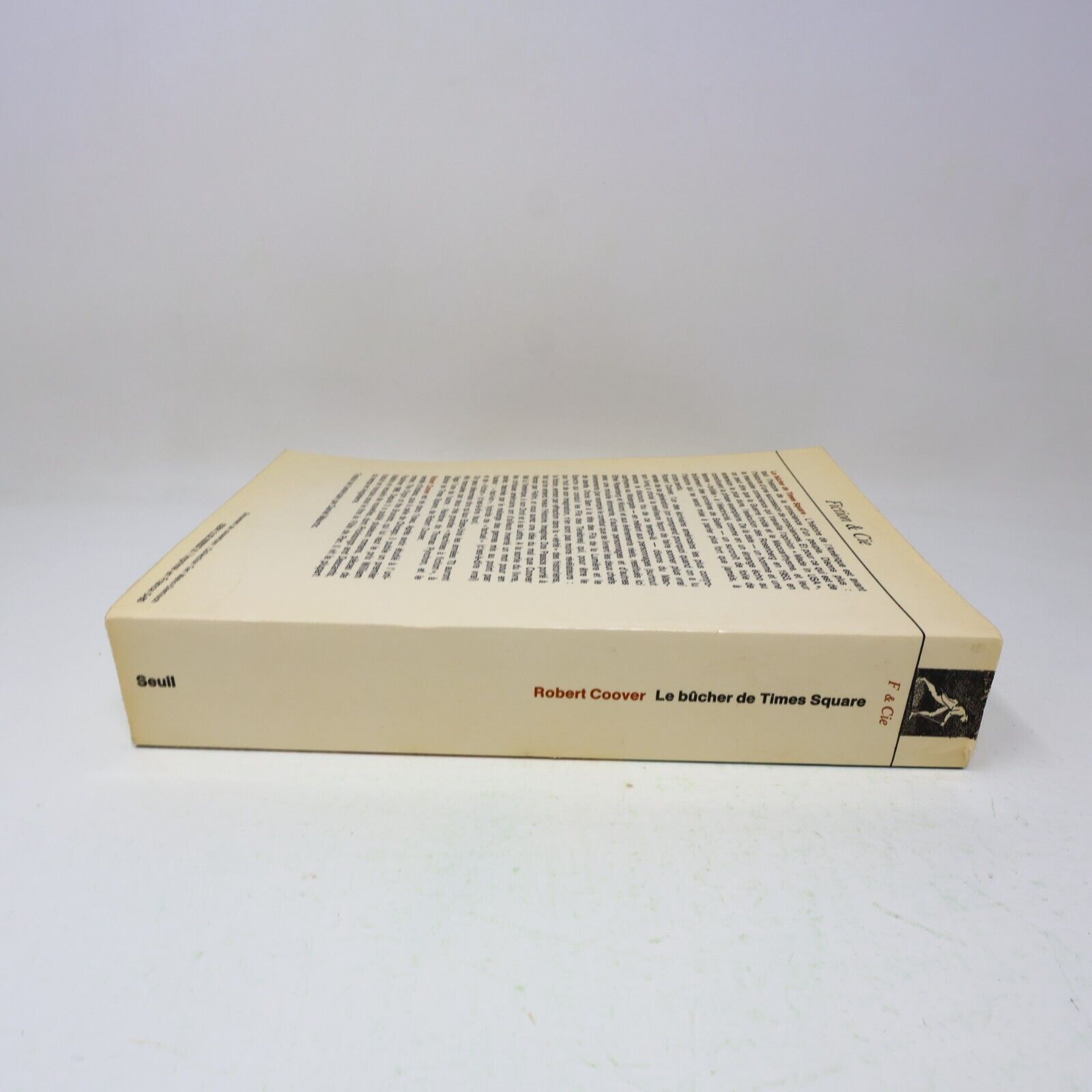 1980 Le Bûcher de Times Square Robert Coover Littérature Américaine Seuil Livre