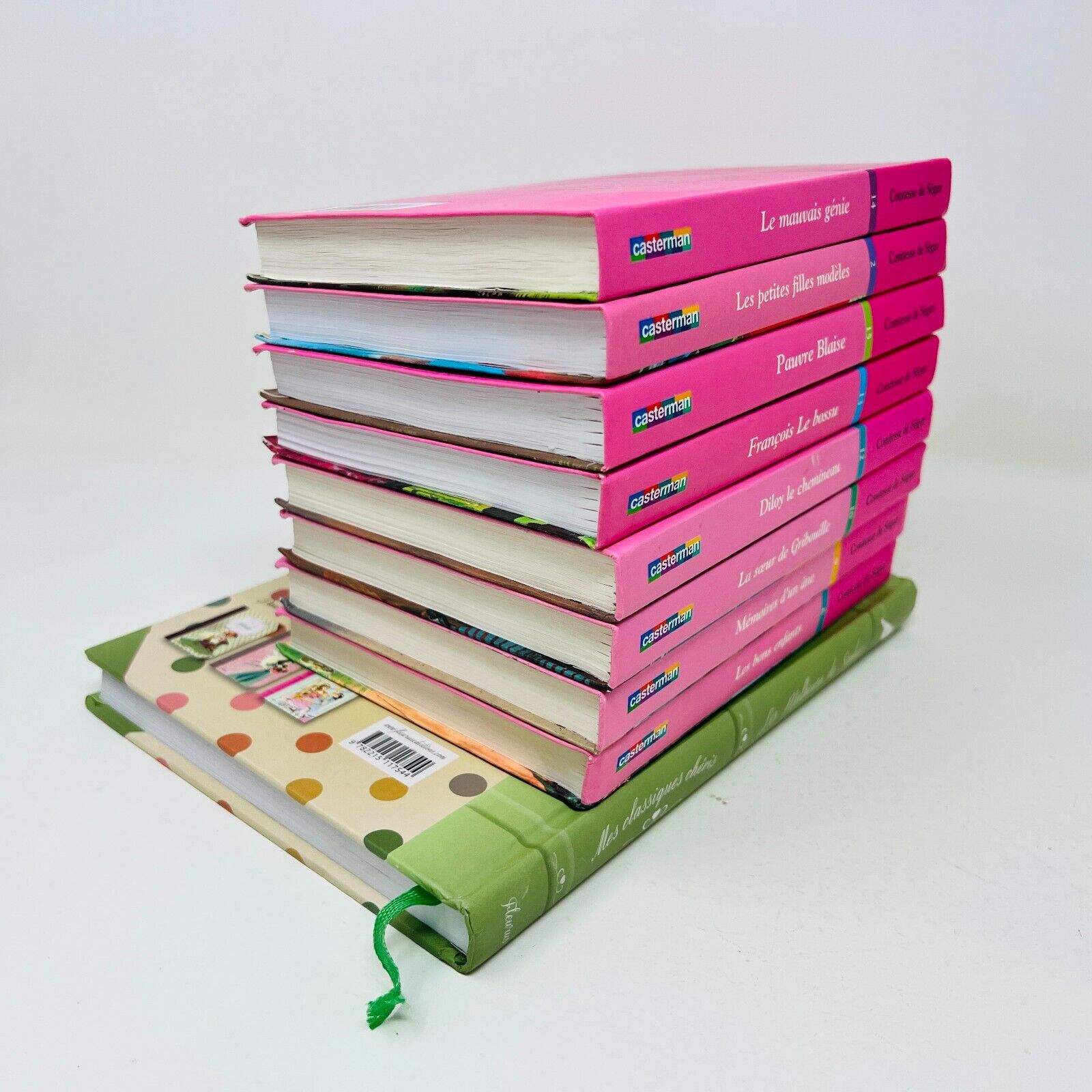 9x Comtesse de Ségur Casterman/Fleurus Lot Malheurs de Sophie Blaise Français