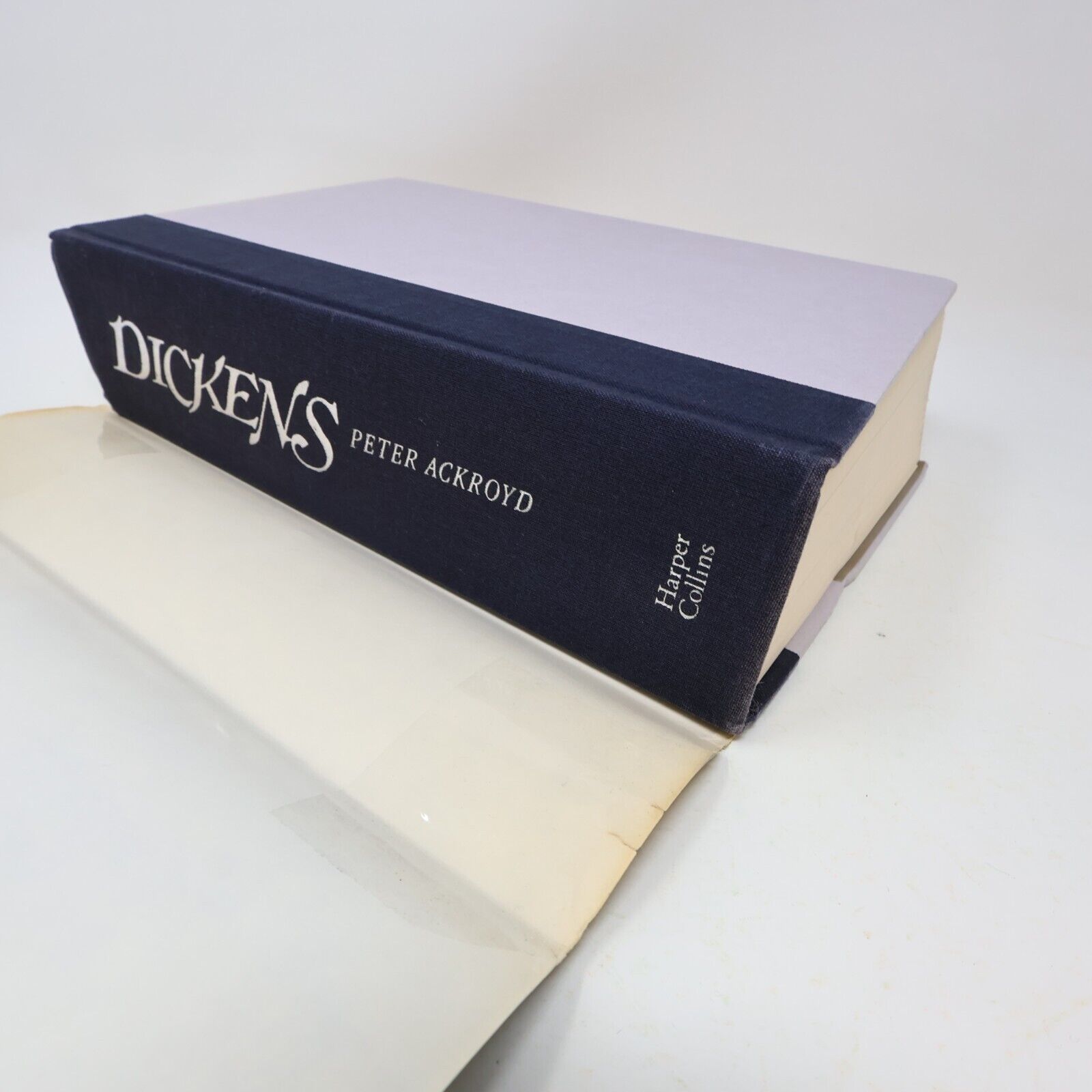 1990 Dickens Peter Ackroyd Harpercollins Hardcover HC Biography Book 90s DJ