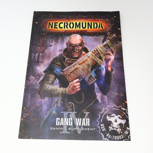 2018 Necromunda Gang War #4 Fantasy RPG Gaming Supplement Games Workshop Book PB