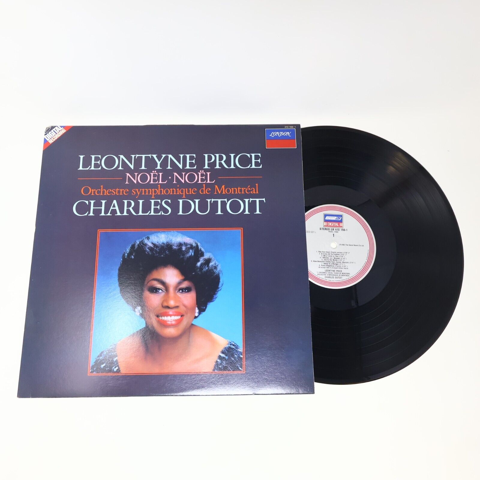 Leontyne Price Noël Noël Disque LP Charles Dutoit Orchestre Symphonique Montréal