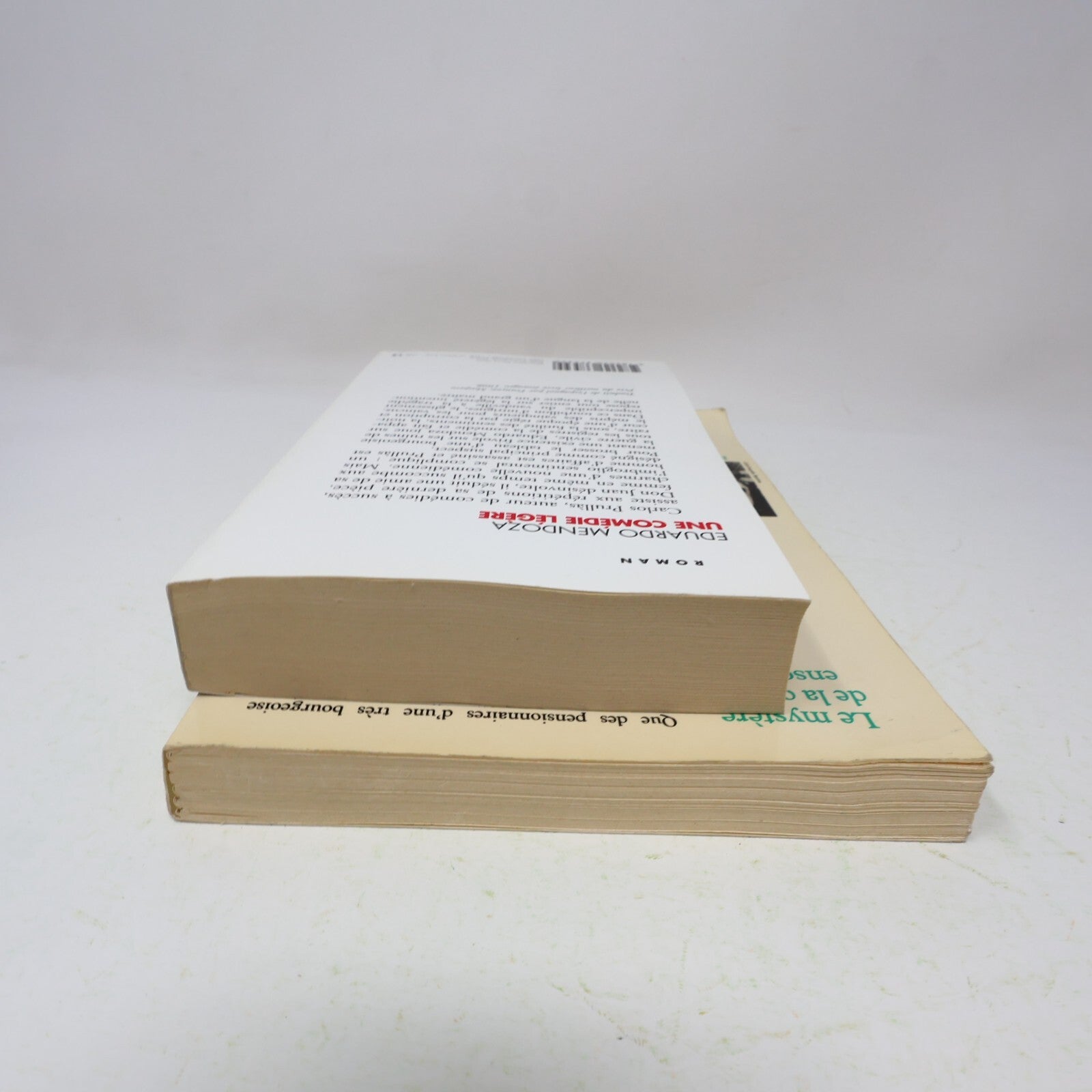 Eduardo Mendoza Lot 2 Livres Le Mystère de la Crypte Ensorcelée/Comédie Légère
