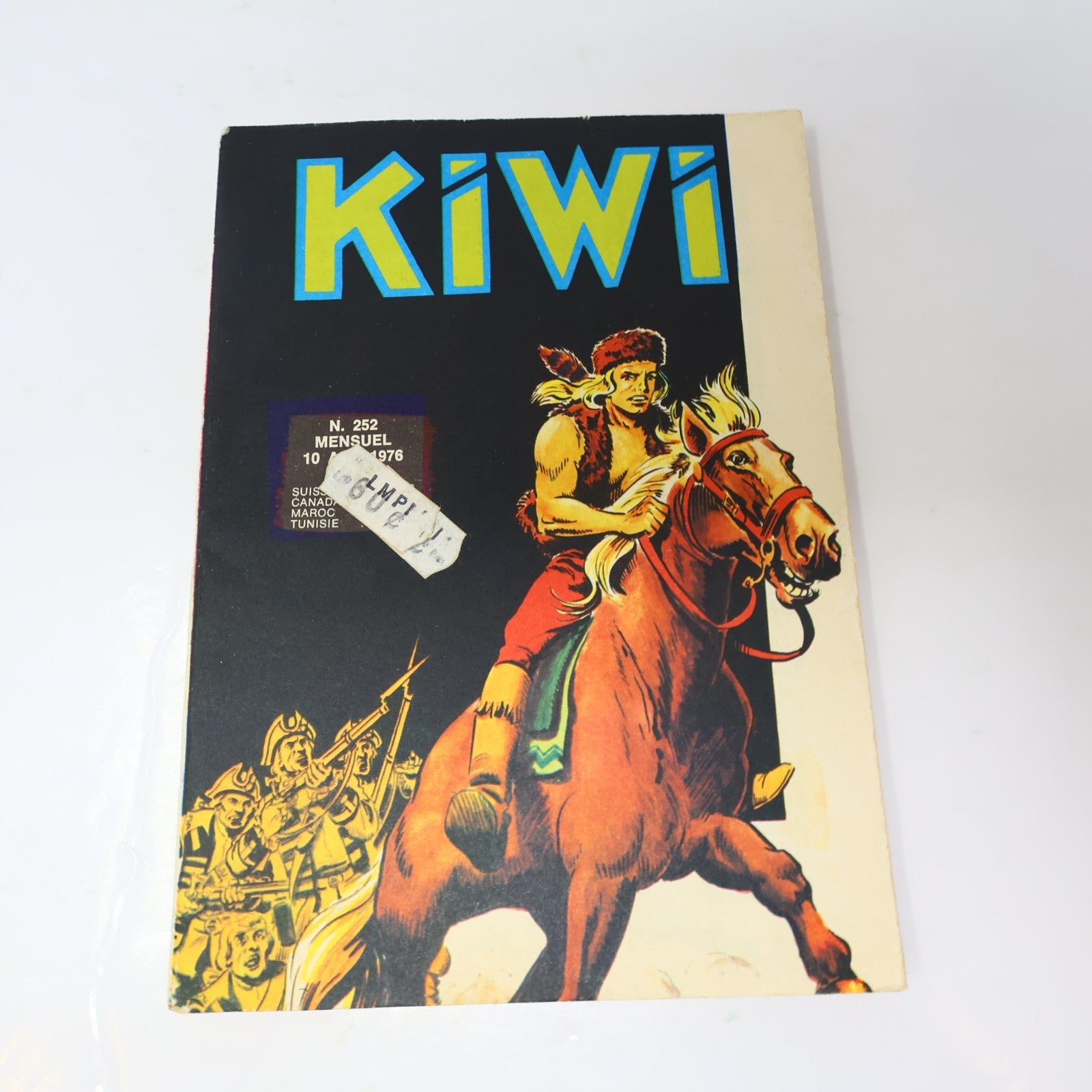 Tipi/Néro Kid/Kiwi/Yampa/Rodeo Lot 6 Bandes dessinées Western Français 1974-76