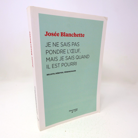 2016 Je ne Sais pas Pondre l'Oeuf Mais Je Sais Quand Il est Pourri Santé Cancer