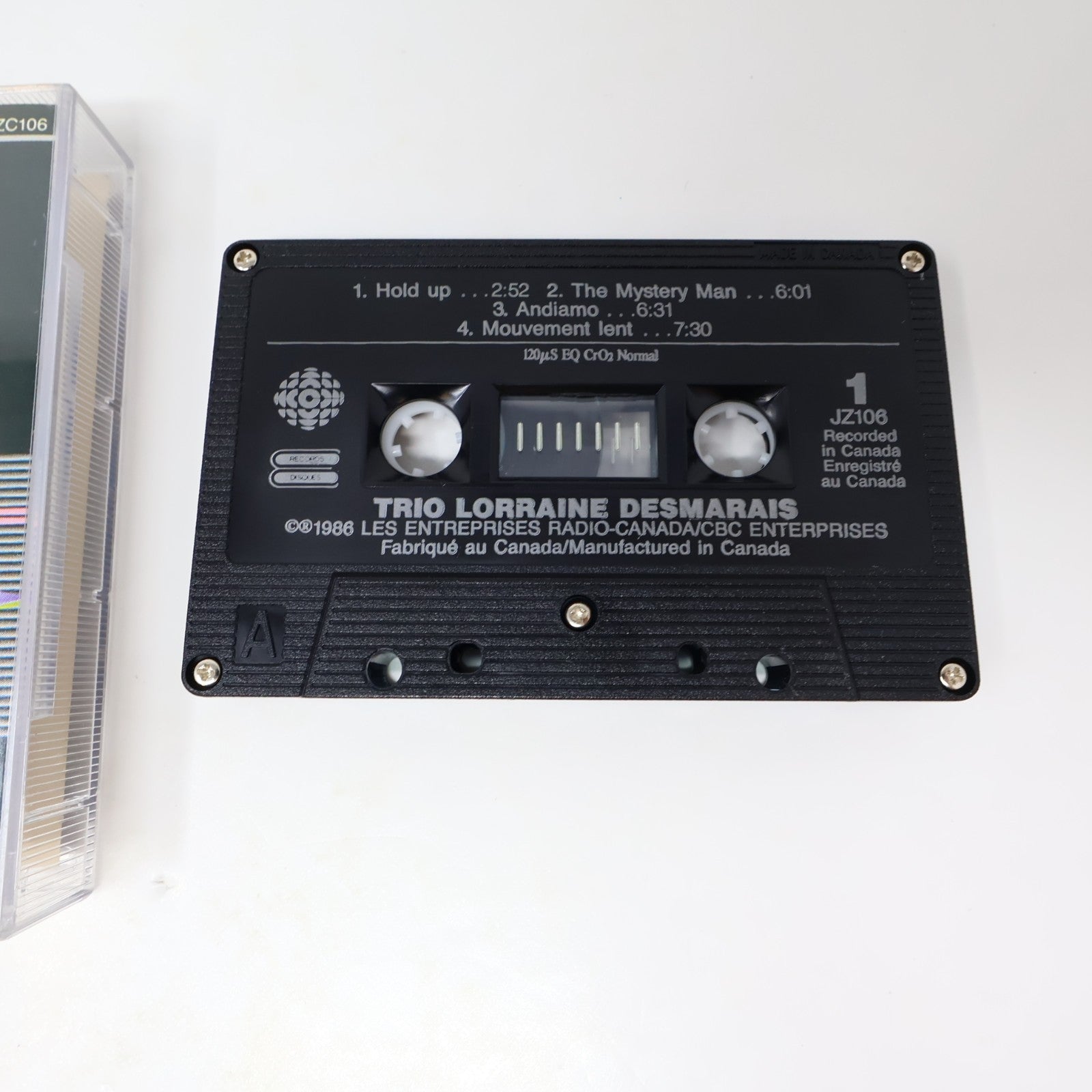 Lorraine Desmarais 2 Cassettes Lot Pianissimo/Andiamo JazzImage Hold up/Caravan