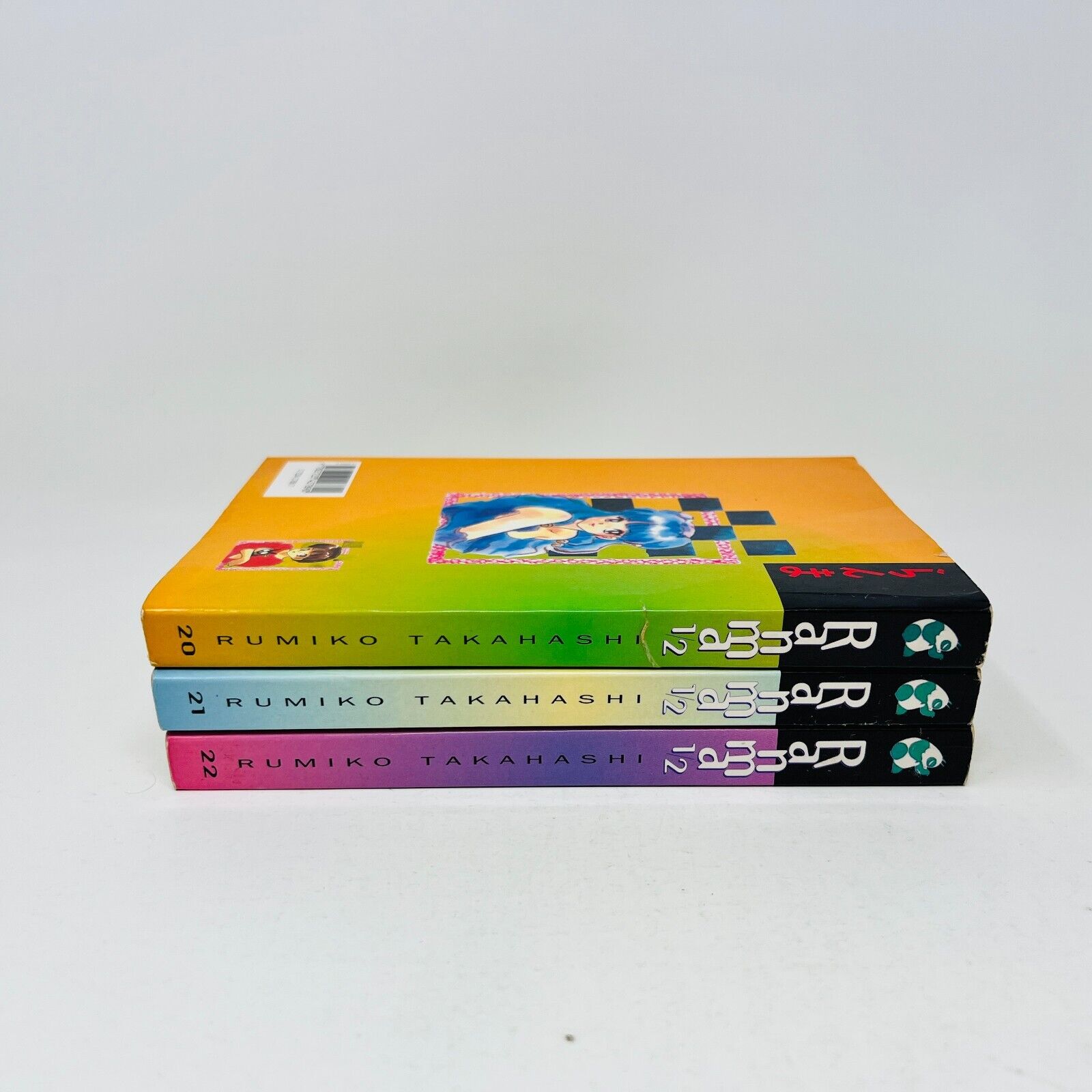 3x Mangas Ranma 1/2 #20-21-22 Rumiko Takahashi Glénat Victoire de Ryoga Lot 90s