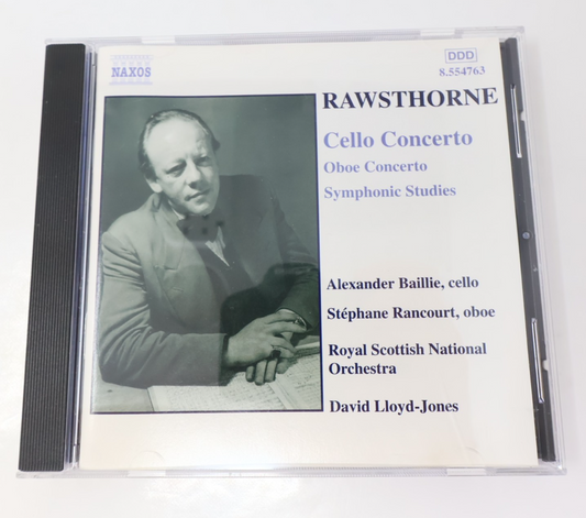 Rawsthorne Cello Concerto/Oboe Concerto/Symphonic Studies CD David Lloyd-Jones