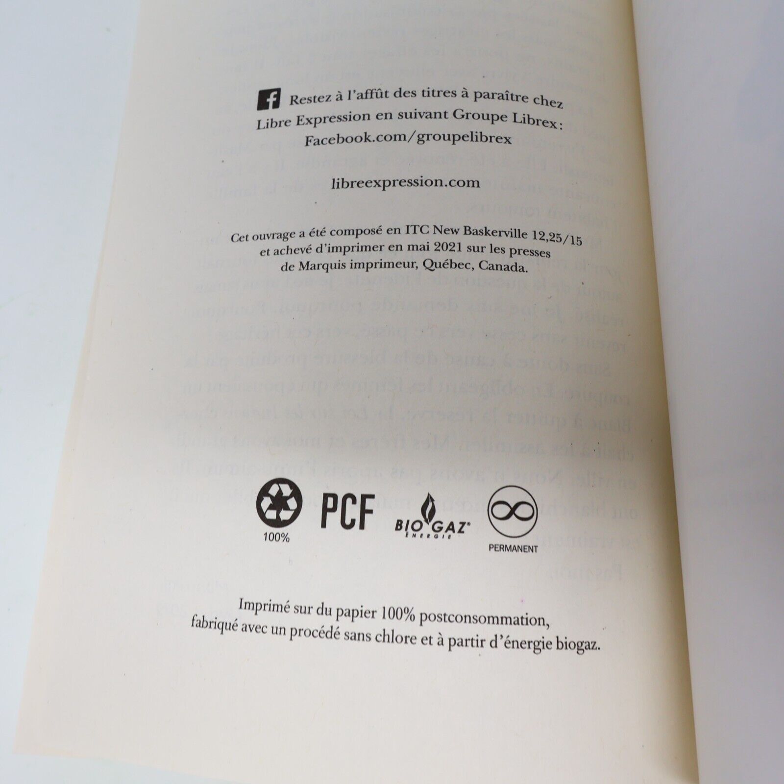 2019 Kukum Michel Jean Littérature Québécoise Roman Libre Expression Français PB