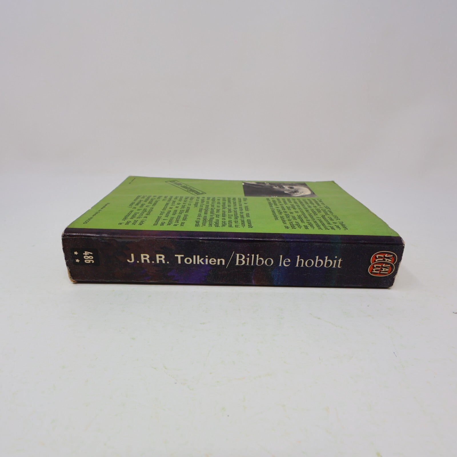 1973 Bilbo le Hobbit J.R.R. Tolkien Fantasy LOTR J'ai Lu Français Livre 70s PB