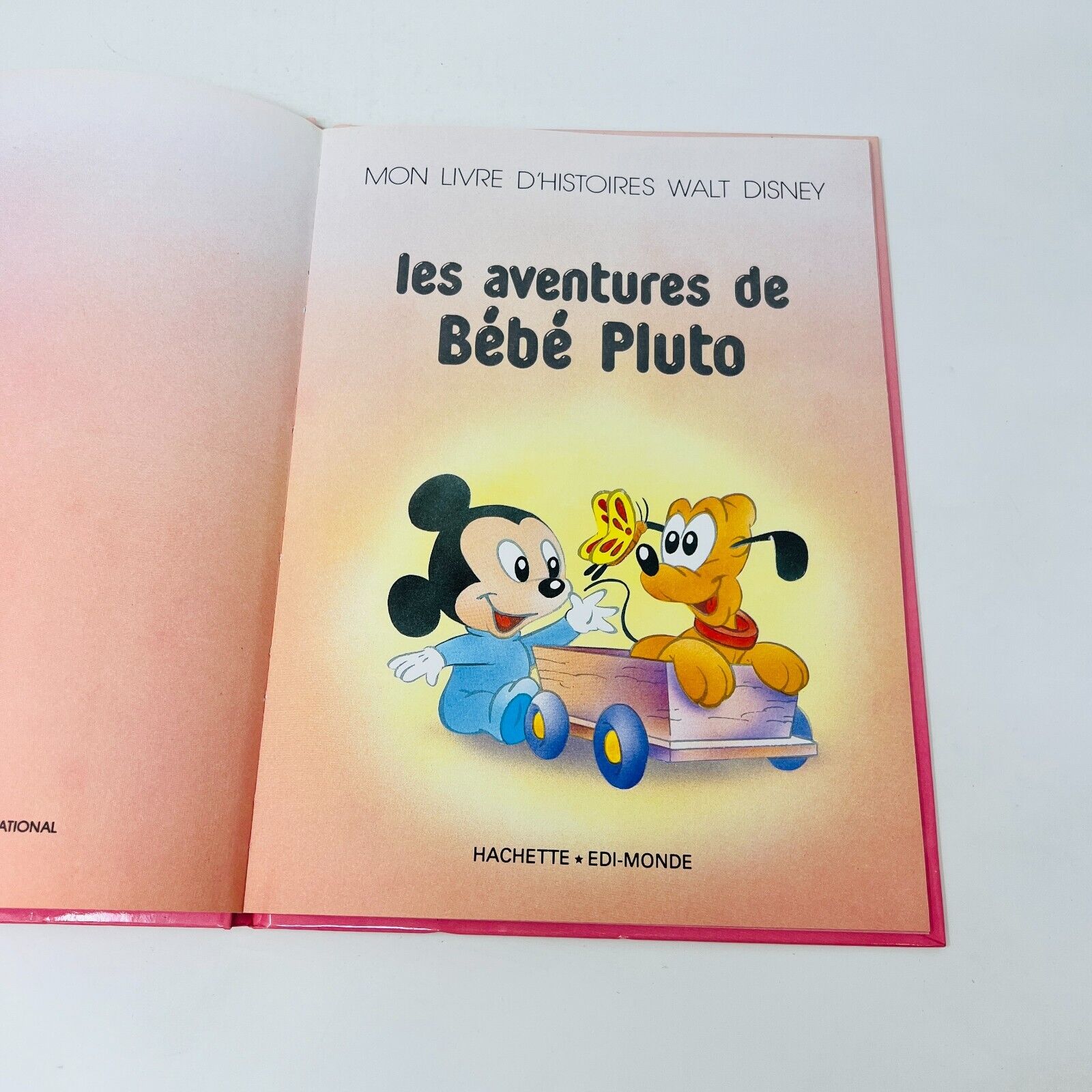 Lot de 5 Mon Livre d'Histoires/D'Images Walt Disney Enfants Français/French 1986