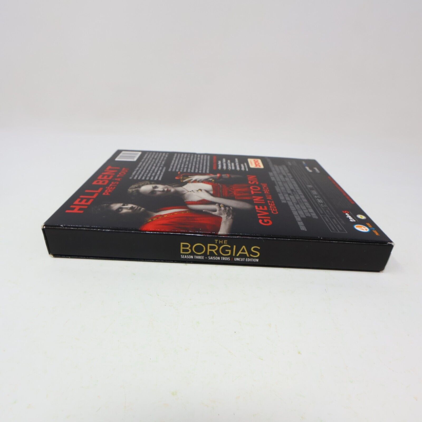 The Borgias Final Season #3 Uncut DVD Jeremy Irons 2014 NTSC English Français