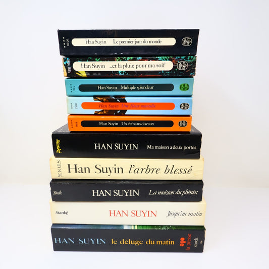 Han Suyin Lot 10 Livres Déluge du Matin/L'Arbre Blessé/Moisson du Phénix Romance