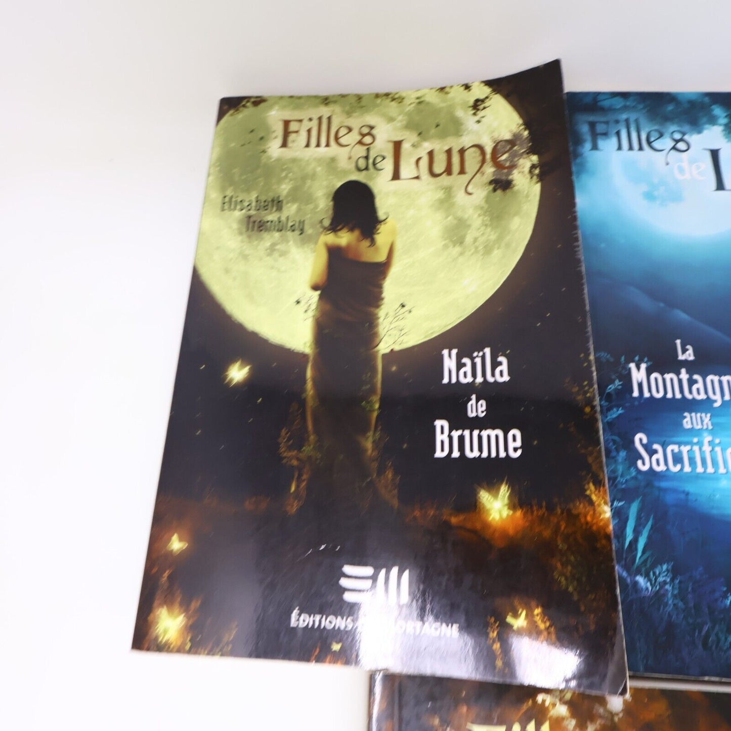 Filles de Lune #1-5 Lot 5 Livres Elisabeth Tremblay Série Complète De Mortagne