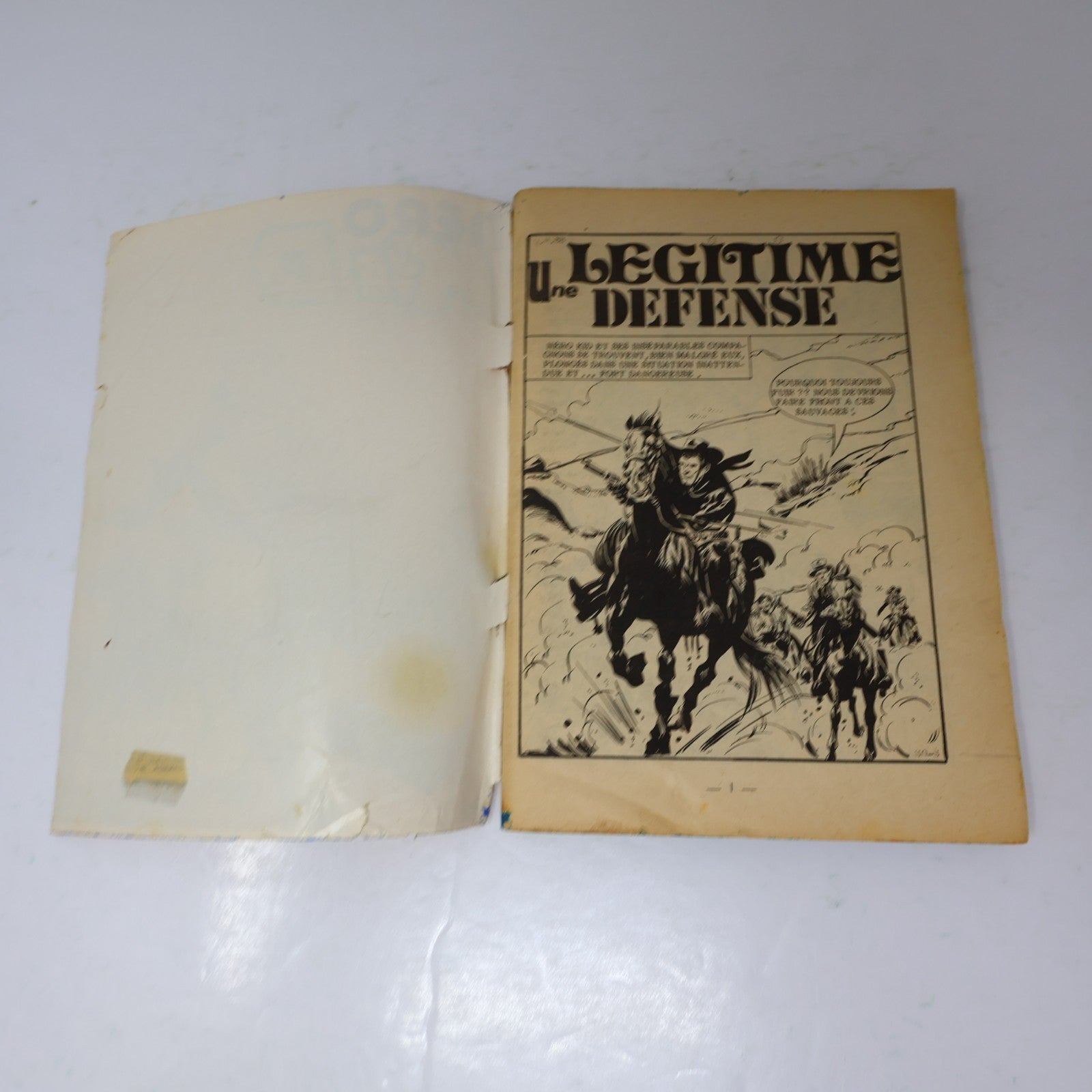 Tipi/Néro Kid/Kiwi/Yampa/Rodeo Lot 6 Bandes dessinées Western Français 1974-76