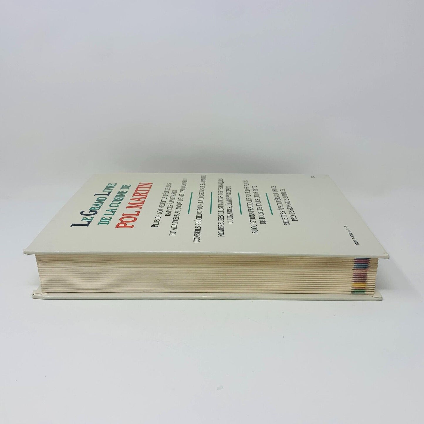 1987 Le Grand Livre de la Cuisine de Pol Martin Recettes Français Cookbook HC