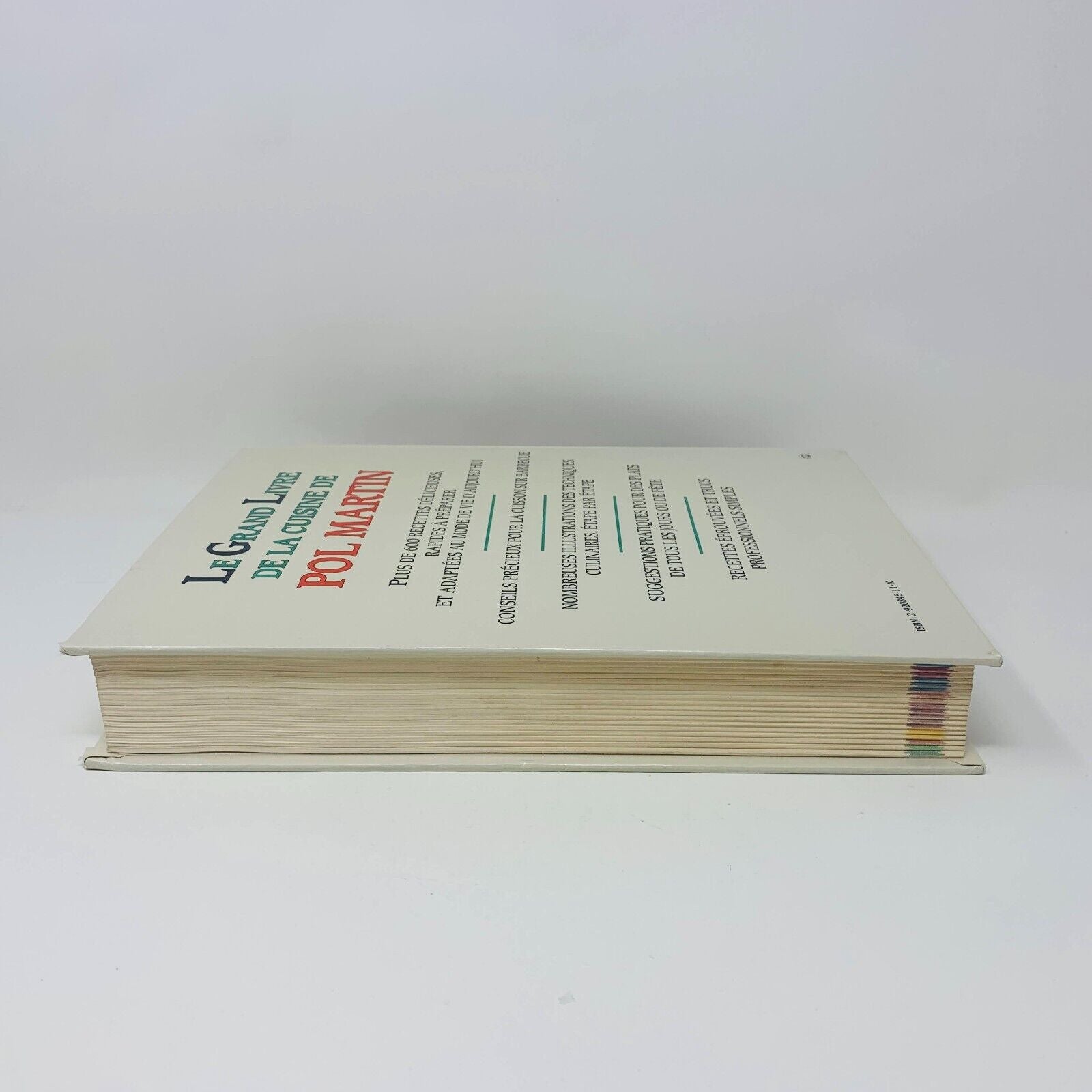 1987 Le Grand Livre de la Cuisine de Pol Martin Recettes Français Cookbook HC