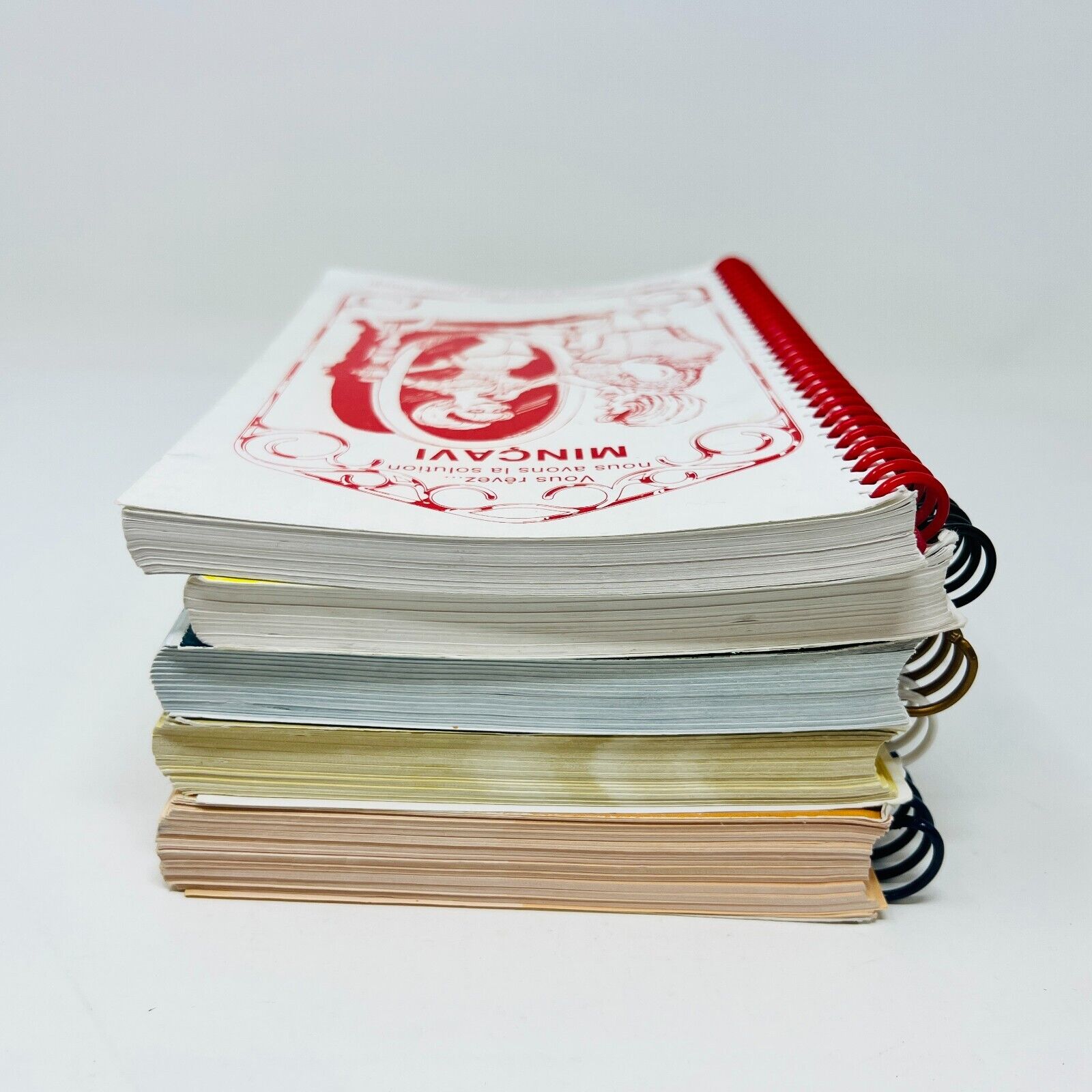 Minçavi 1-2-3-4-5 Lot de Livres de Recettes Cuisine Diète Mincavi Lyne Martineau