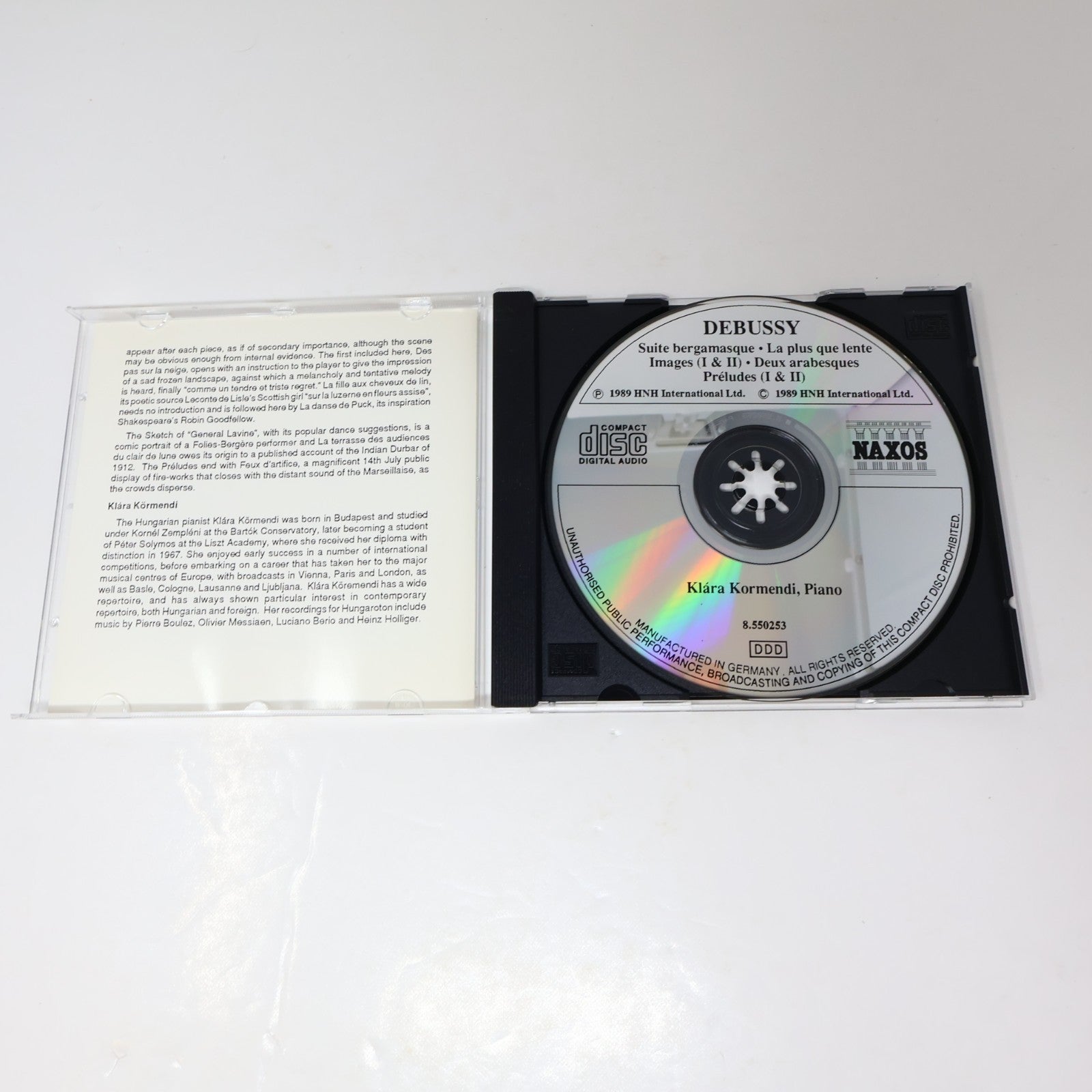 Debussy 4 CD Lot Piano Music/Piano Trios/La Mer/Nocturnes/Jeux Baudo/Thomas 80s