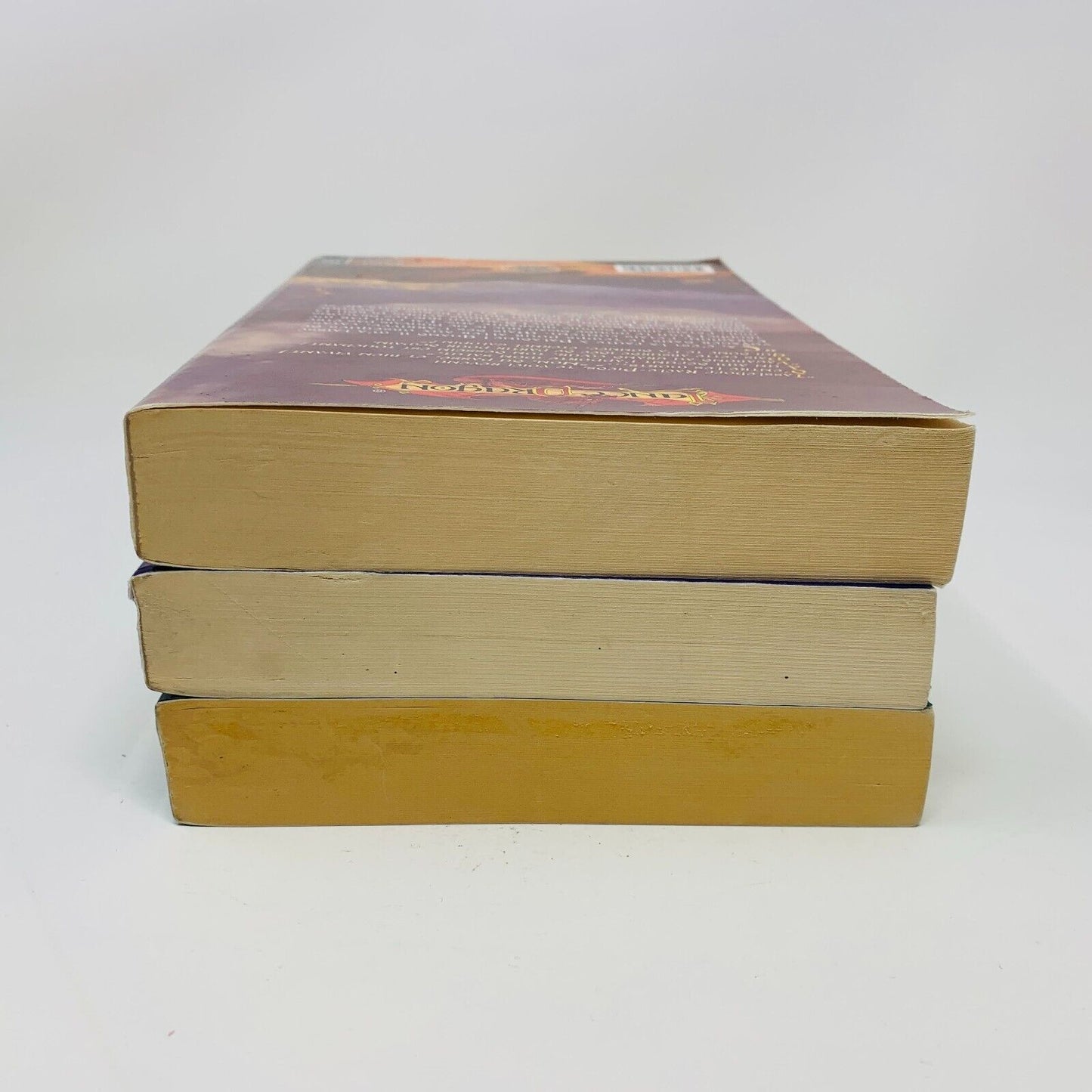 Lancedragon Trilogie La Séquence de la Guerre des Ames Grand Format Lot Livres