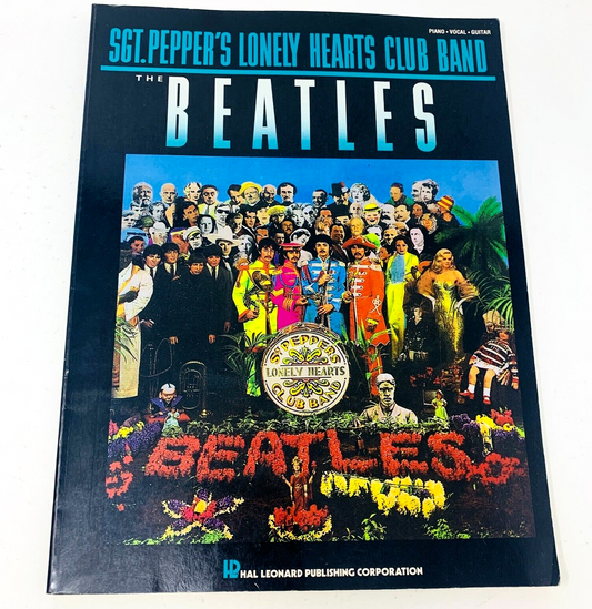1988 The Beatles Sgt. Pepper's Lonely Hearts Club Band Hal Leonard Songbook
