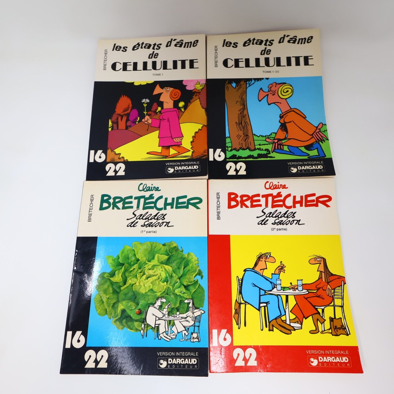Cellulite Agrippine Docteur Ventouse Lot 14 Bandes dessinées Claire Bretécher Bd