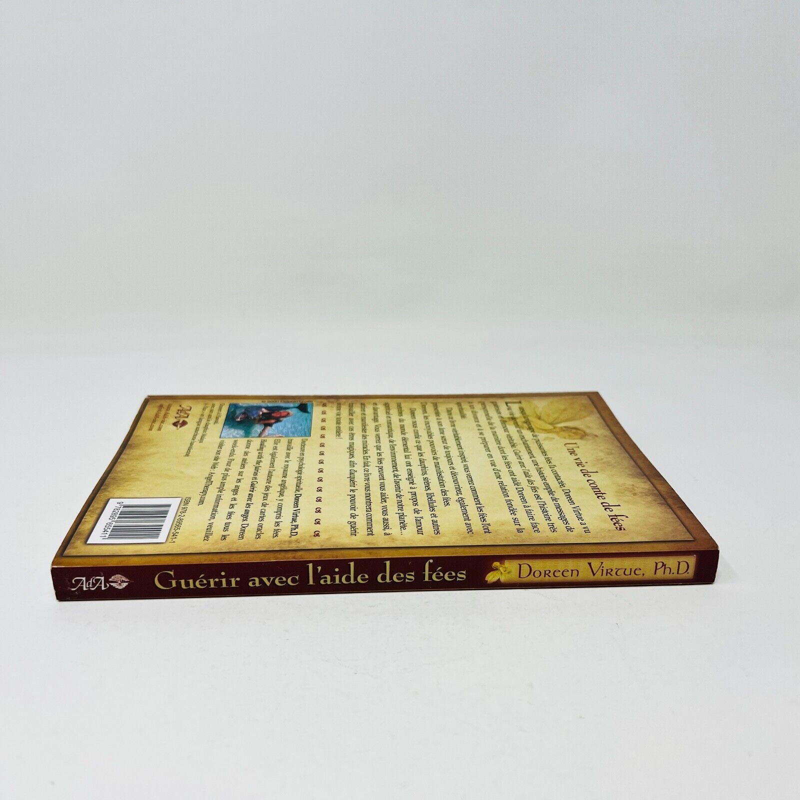 2008 Guérir avec l'Aide des Fées de Doreen Virtue Livre ADA en Français French