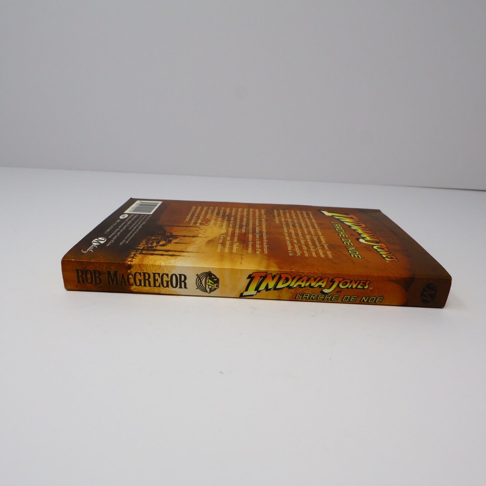 2008 Indiana Jones et l'Arche de Noé #4 de Rob Macgregor Paperback PB Milady