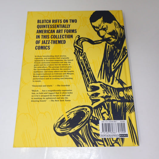 Total Jazz Blutch Fantagraphics Books 2018 HC Comics Music 1st Print Hardcover
