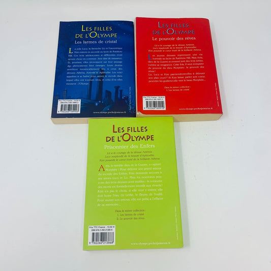 Les Filles de l'Olympe #1-3 Série Complète Pocket Jeunesse Elena Kedros Français