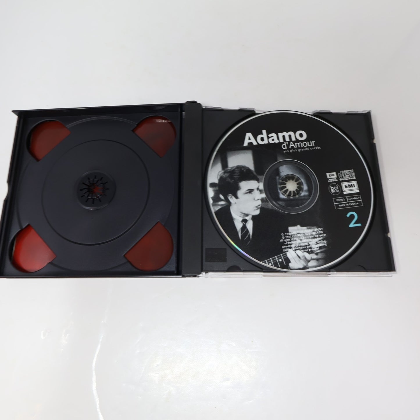 Adamo d'Amour ses Plus Grands Succès CD C'est Ma Vie/À Demain sur la Lune