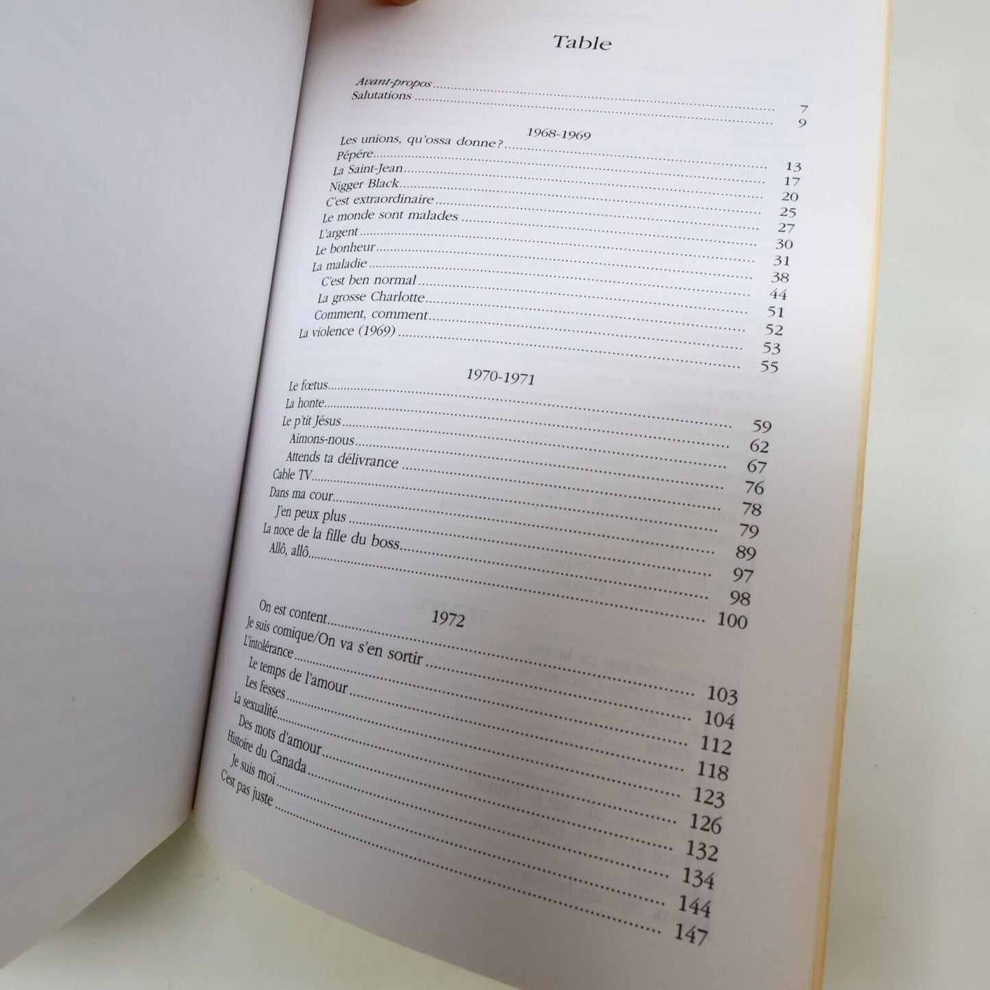1998 Tout Deschamps Trente Ans de Monologues et de Chansons de Yvon Deschamps PB