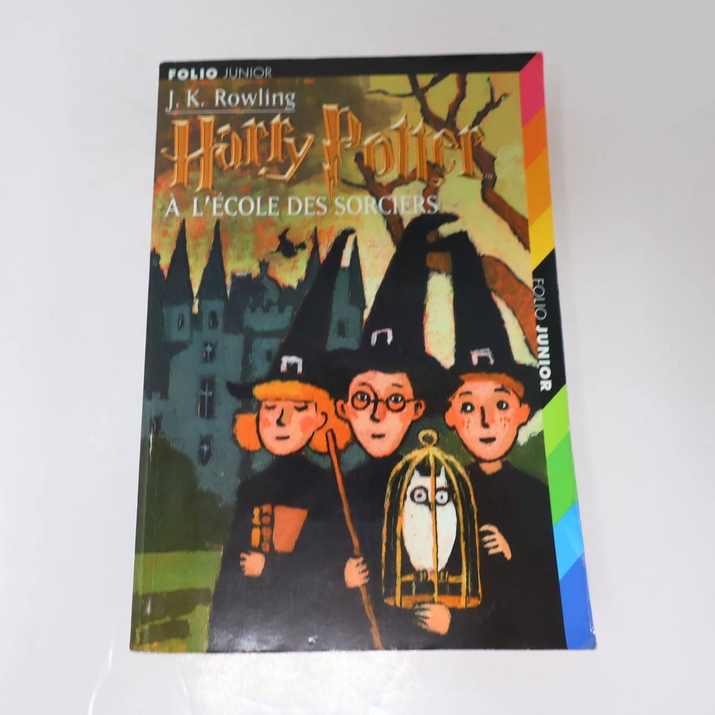 Harry Potter #1-7 Folio Junior Série Complète Lot 7 Livres J.K. Rowling PB 2000s