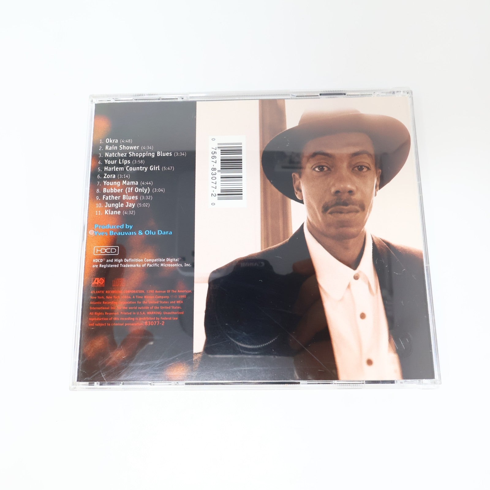 Olu Dara In The World From Natchez To New York CD Atlantic 83077-2 Okra/Zora