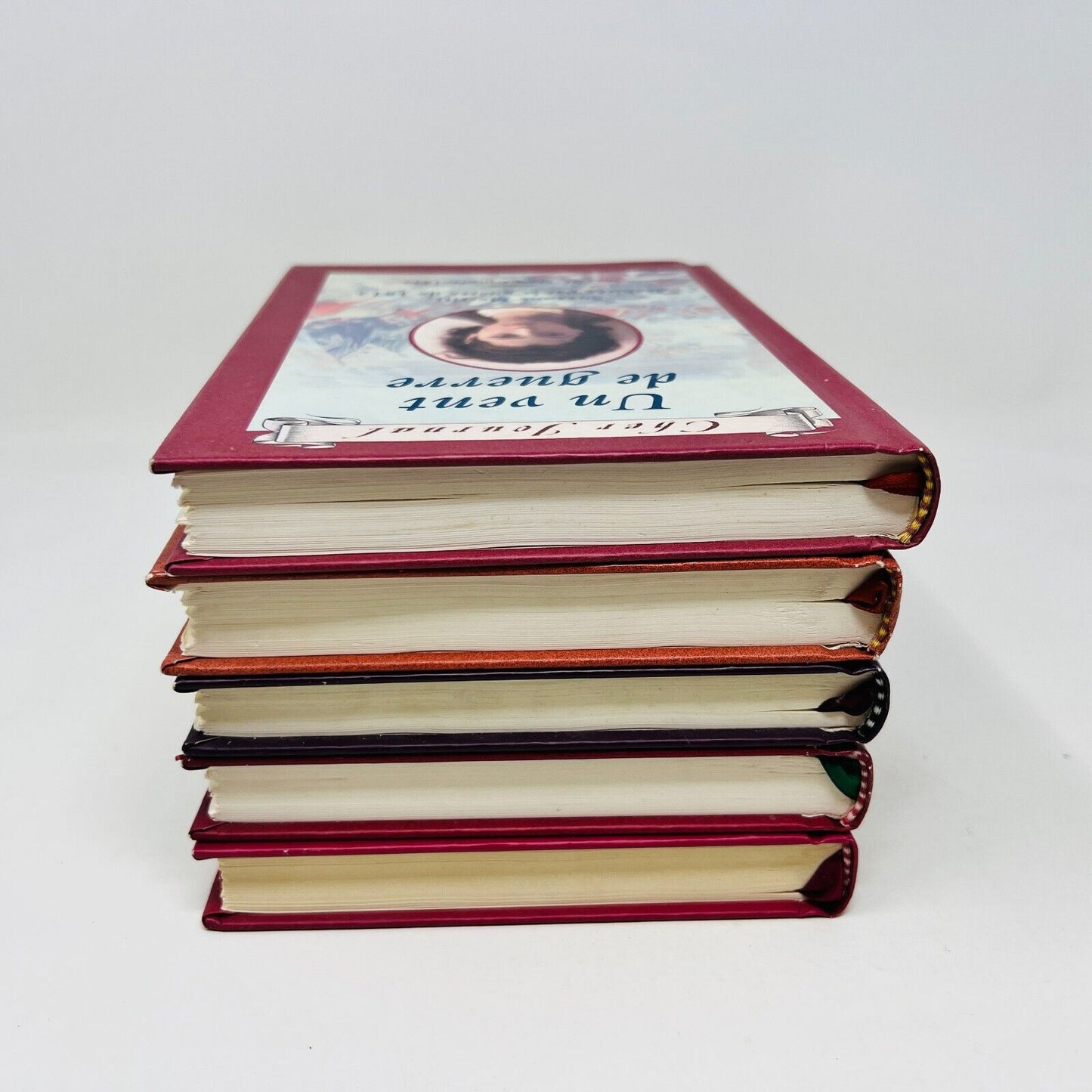 Lot de 5 Cher Journal Scholastic Vent de Guerre Pas sur la Neige Livres Français